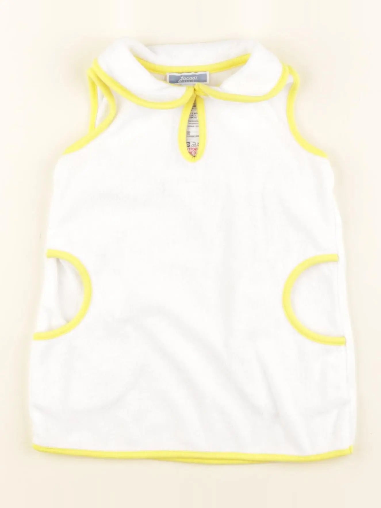 Jacadi - robe éponge blanc - 12 mois