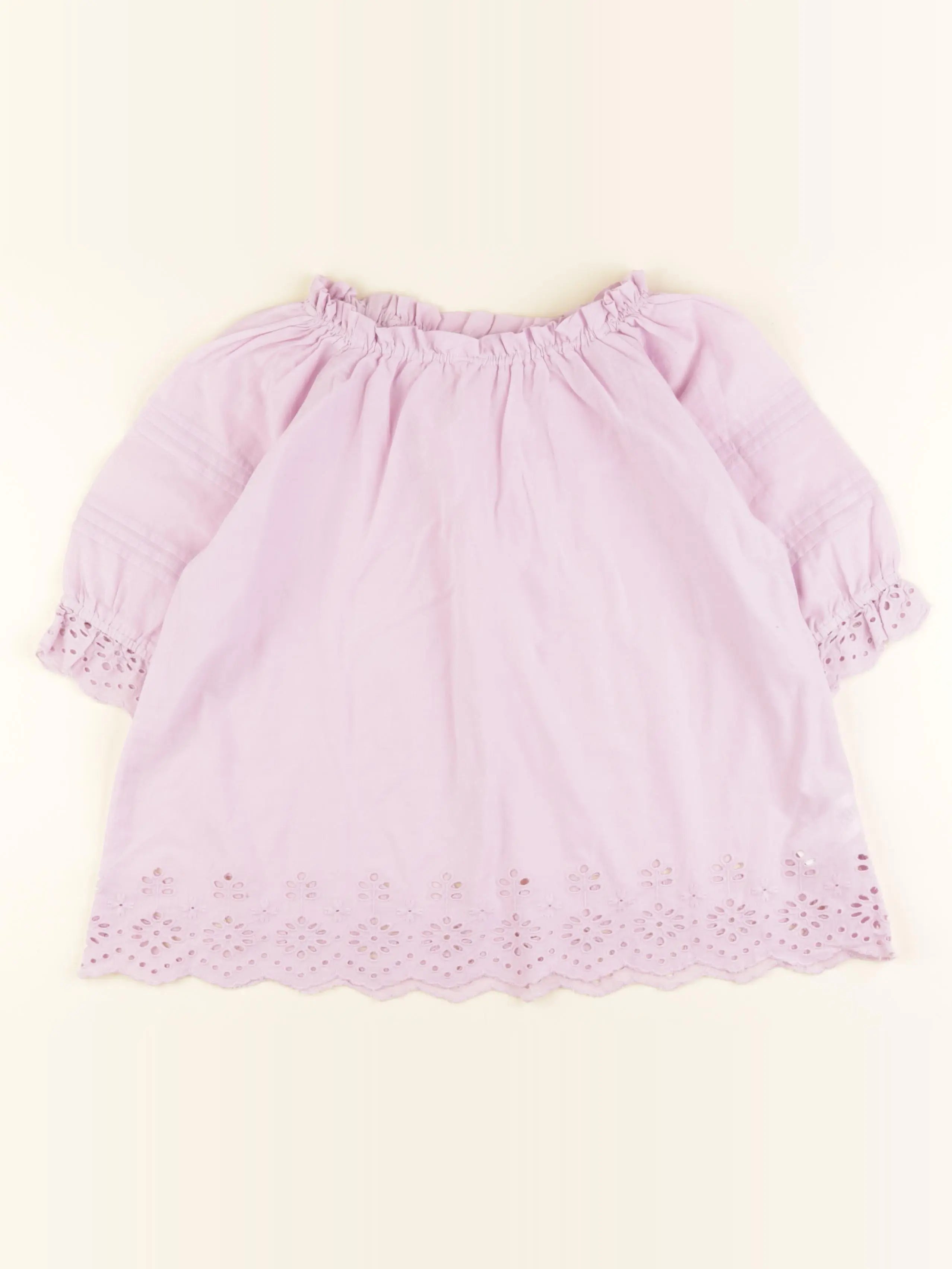 Monoprix - blouse violet - 12 ans