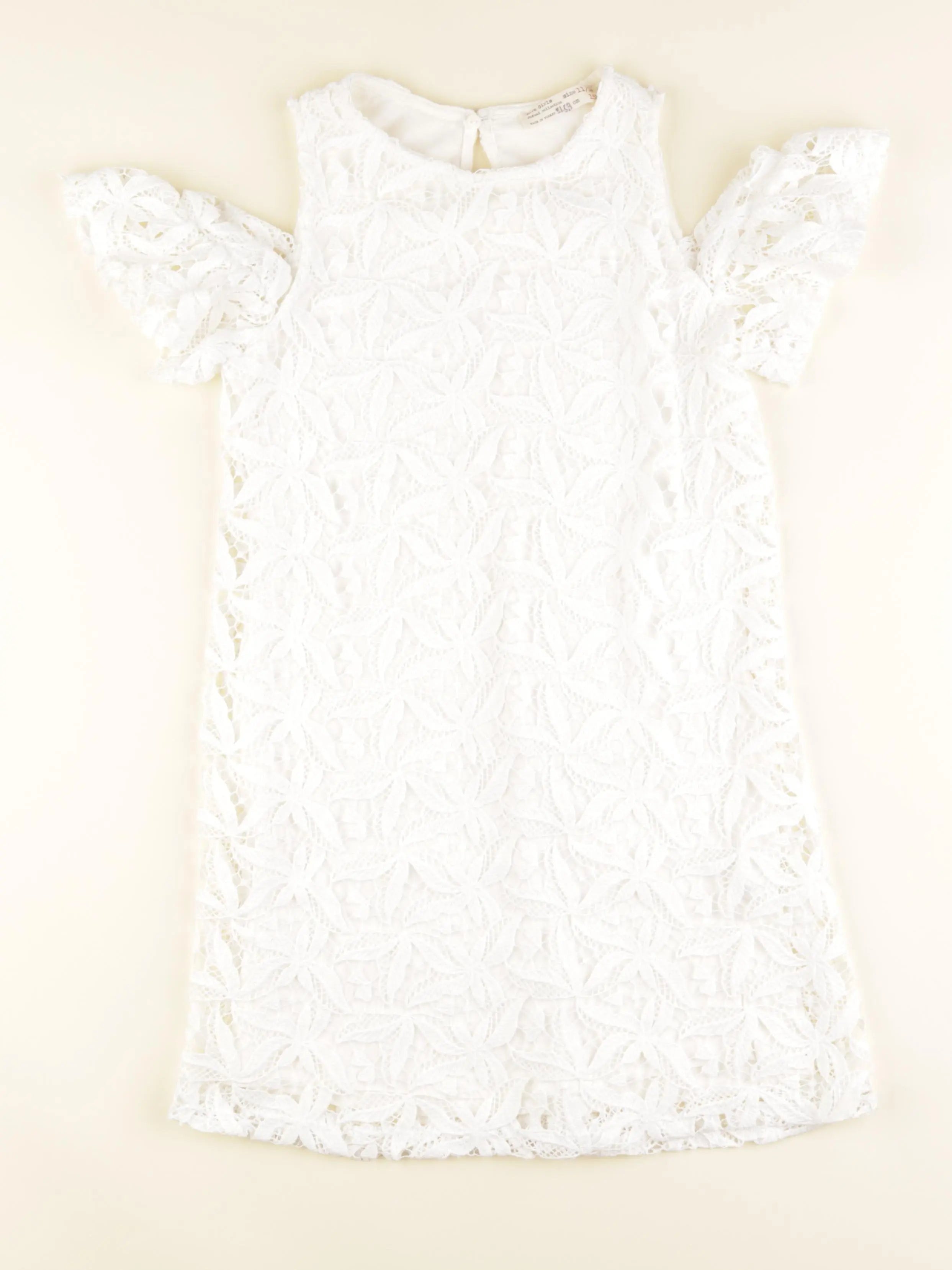 Zara - robe blanc - 11/12 ans