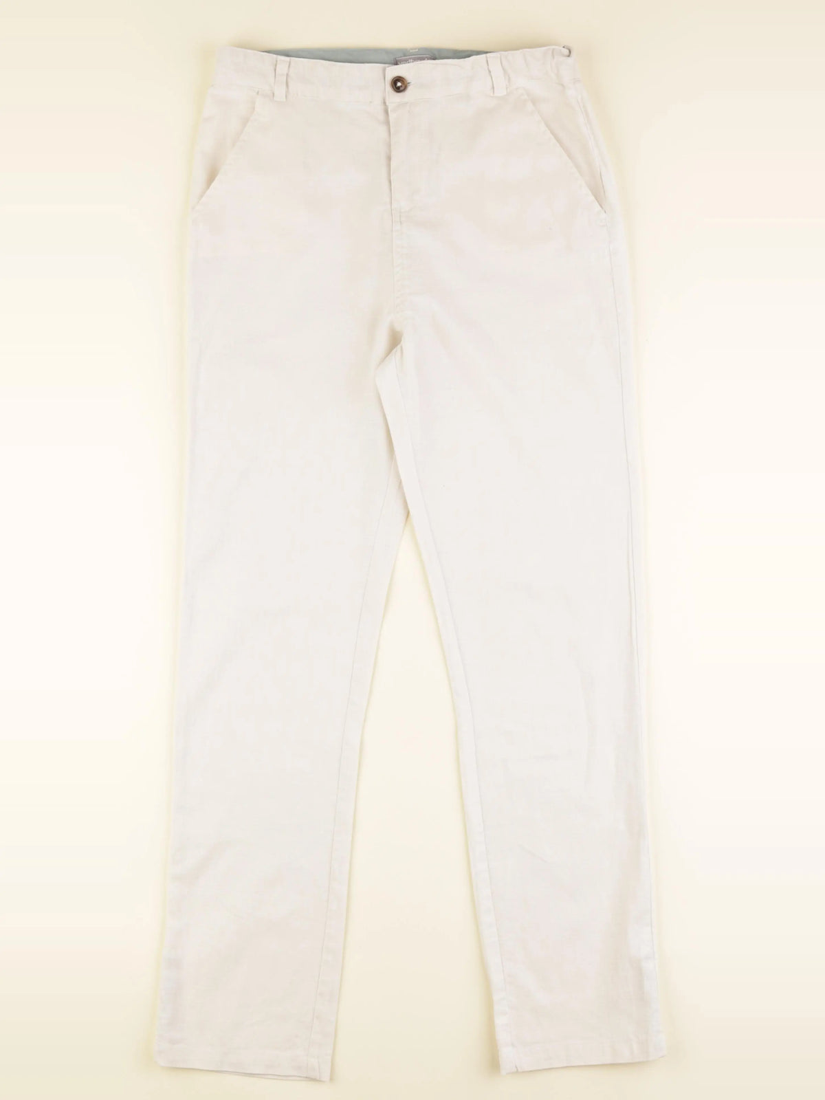 Vertbaudet - pantalon beige - 12 ans