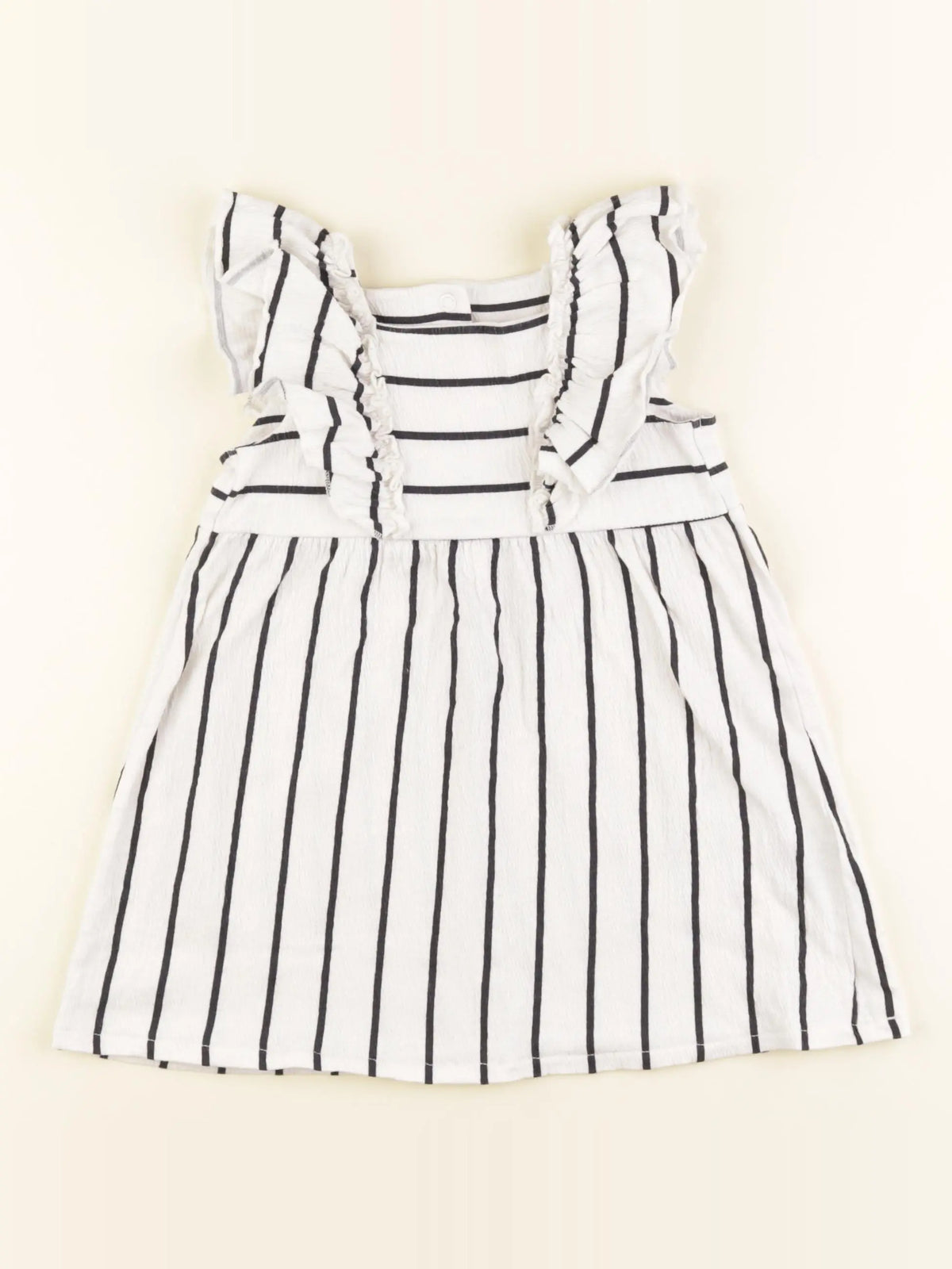 H&M - robe noir - 18/24 mois