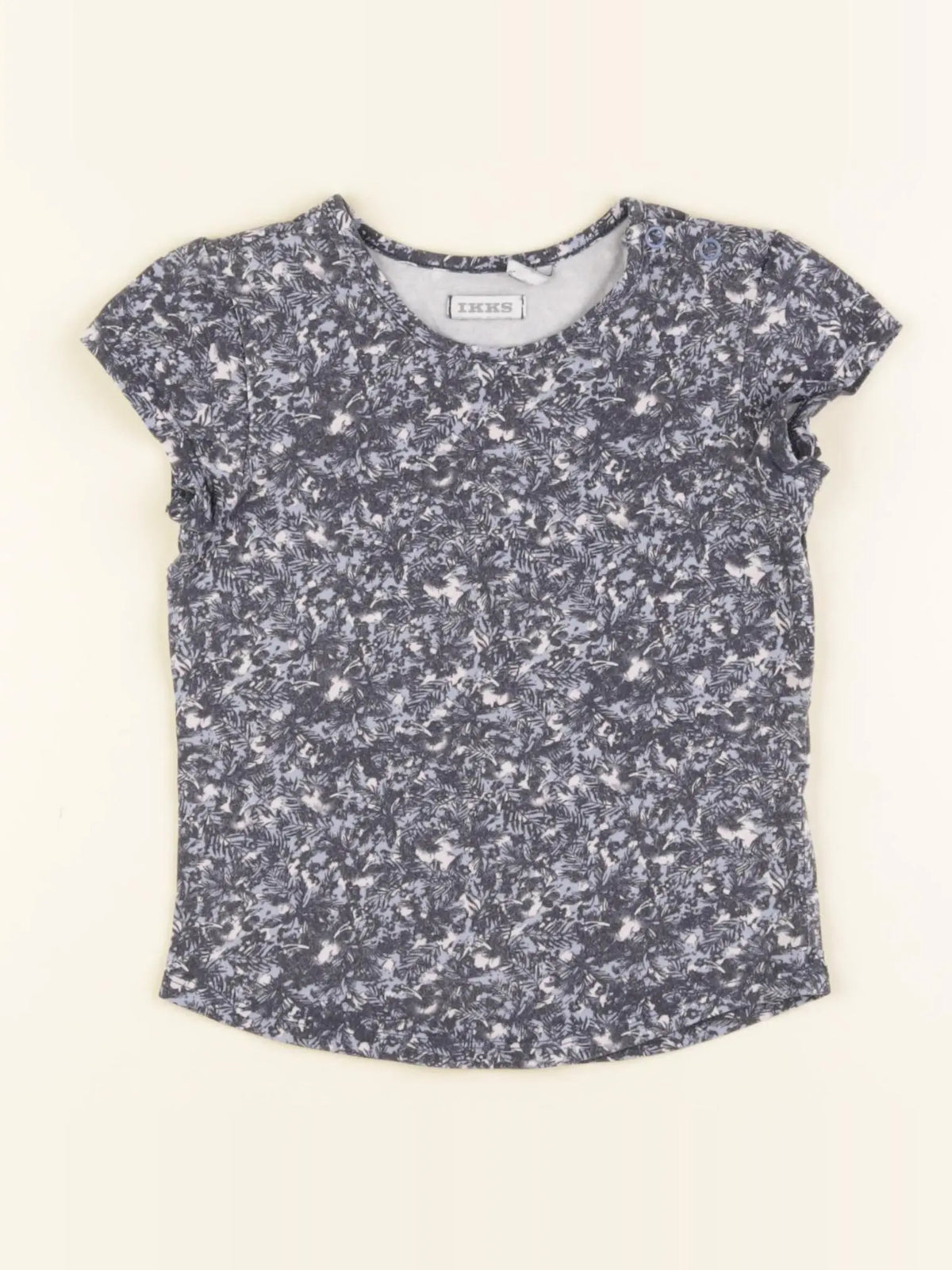 IKKS - tee-shirt bleu - 3 ans
