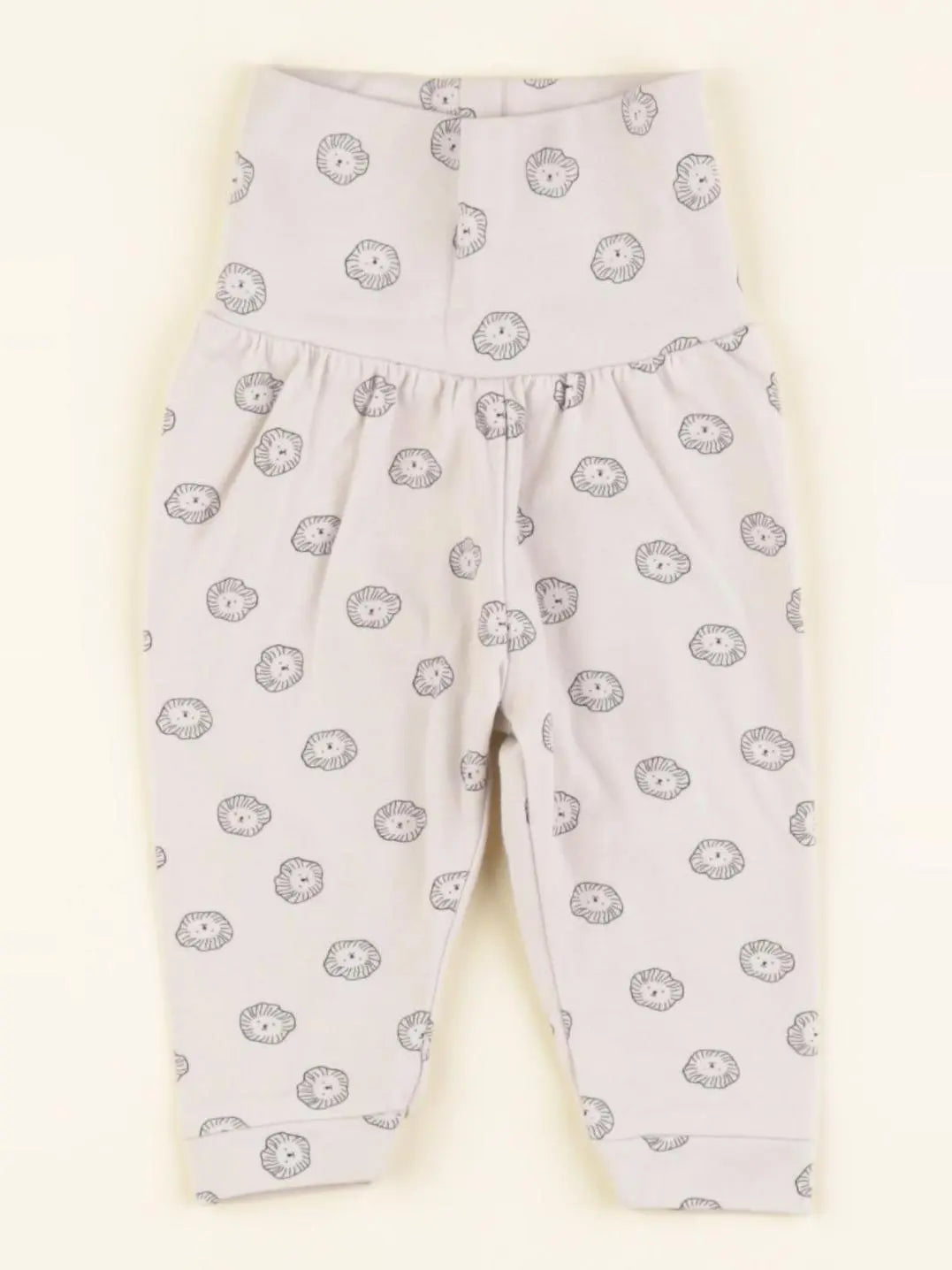 H&M - legging gris - 1/2 mois