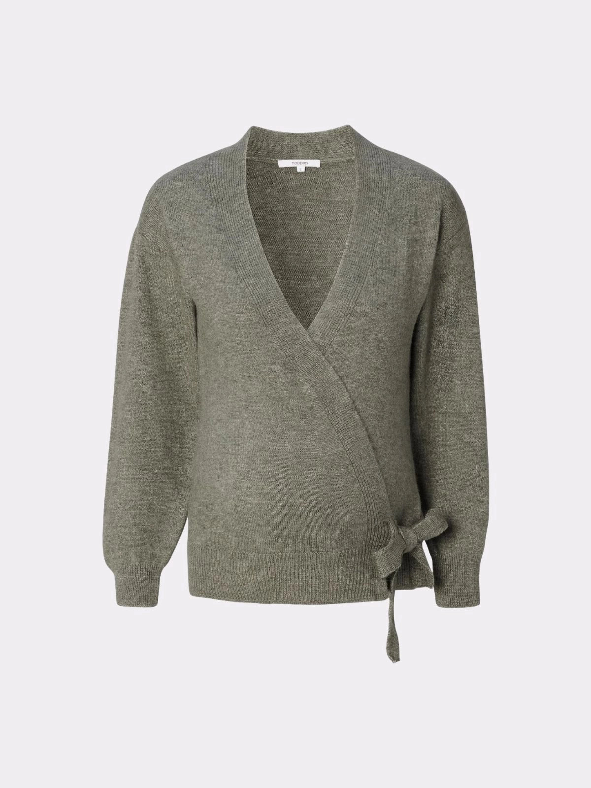 Cardigan grossesse gris