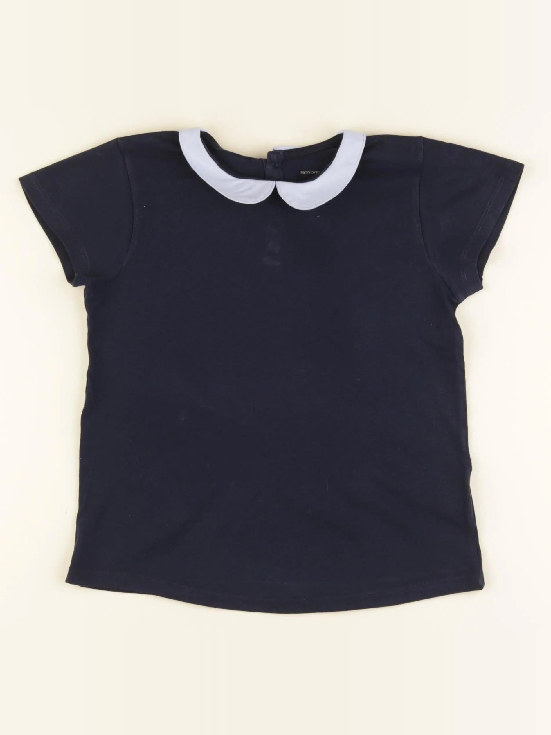 Monoprix - tee-shirt bleu - 8 ans