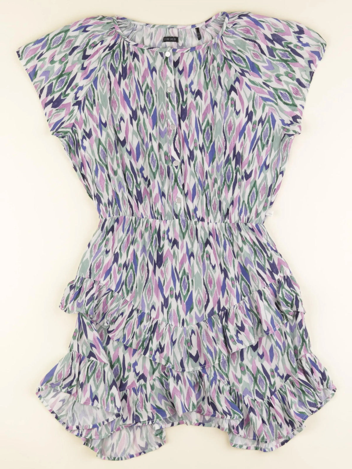 IKKS - robe multicolore - 12 ans