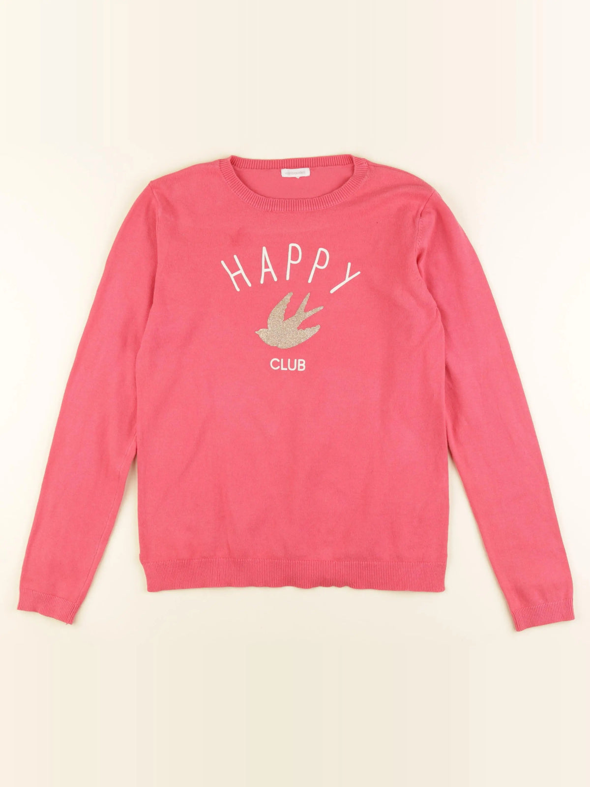 Vertbaudet - pull rose - 12 ans