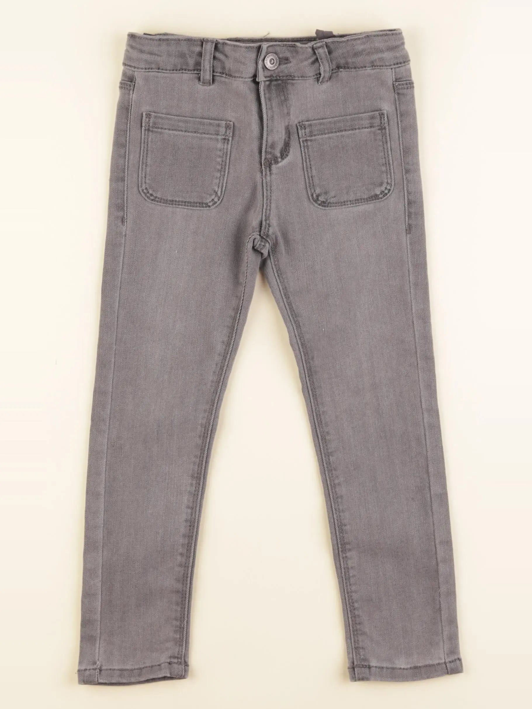 Vertbaudet - pantalon gris - 4 ans