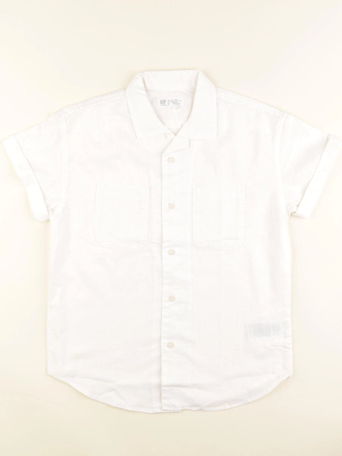 GAP - chemise blanc - 8 ans