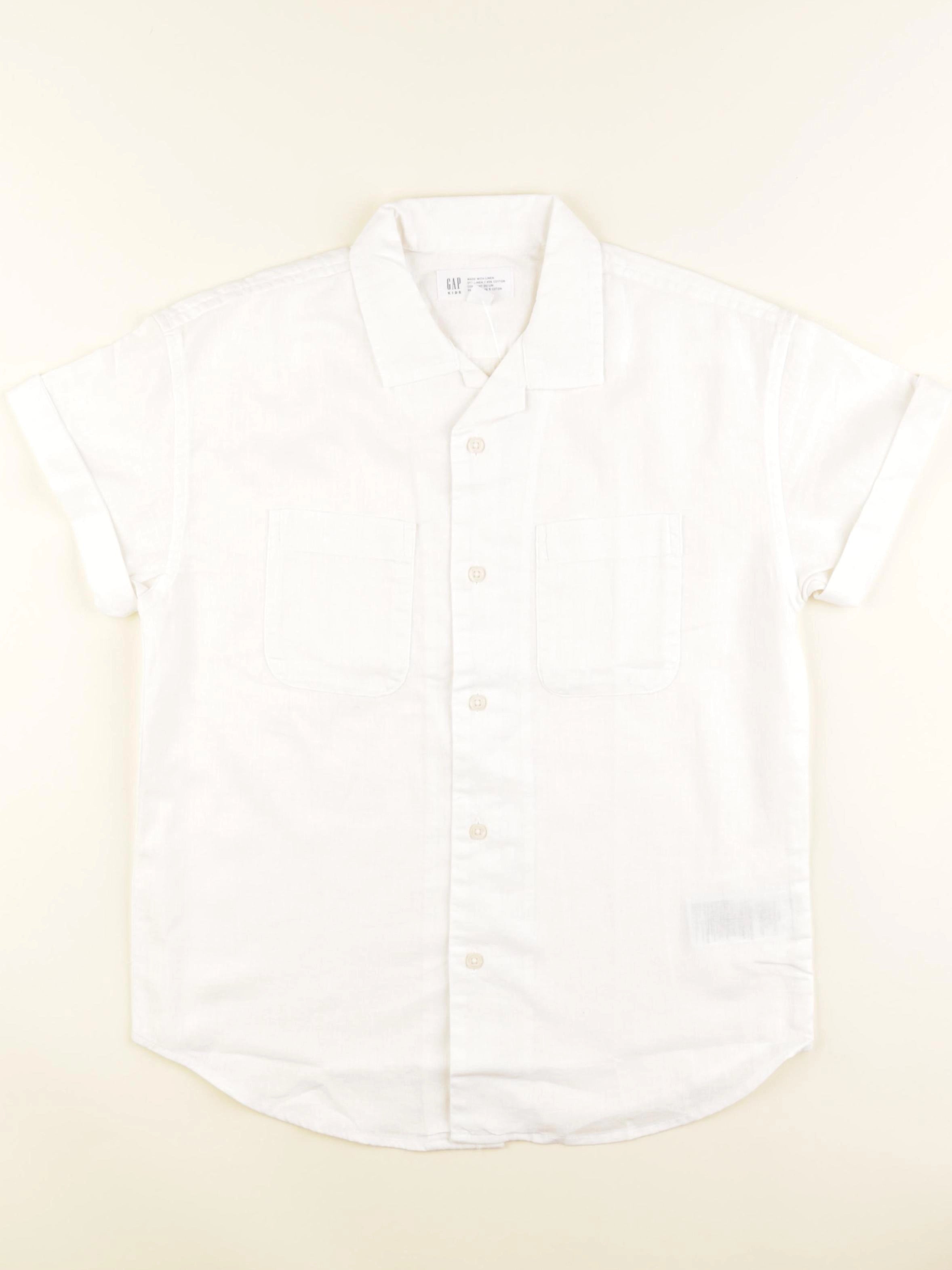 GAP - chemise blanc - 8 ans