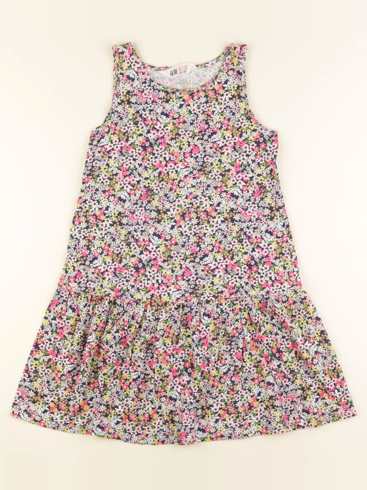 H&M - robe multicolore - 6/8 ans