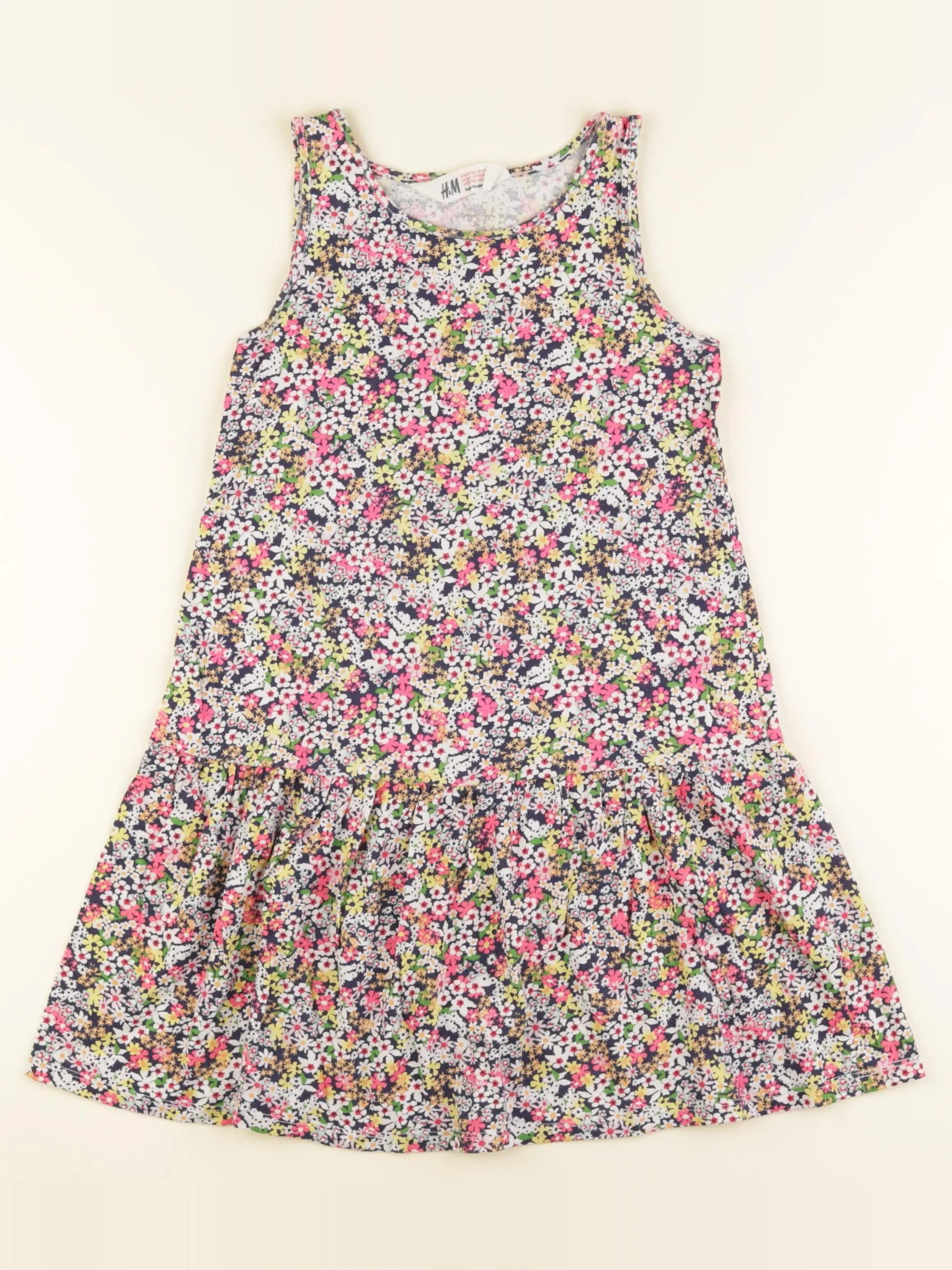 H&M - robe multicolore - 6/8 ans