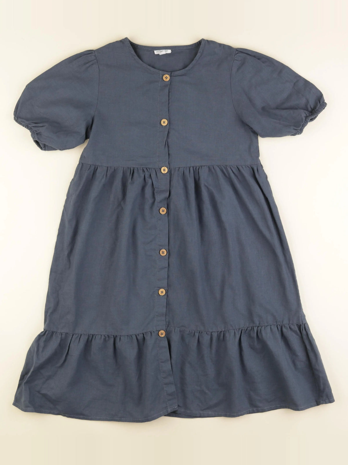 Vertbaudet - robe bleu - 10 ans