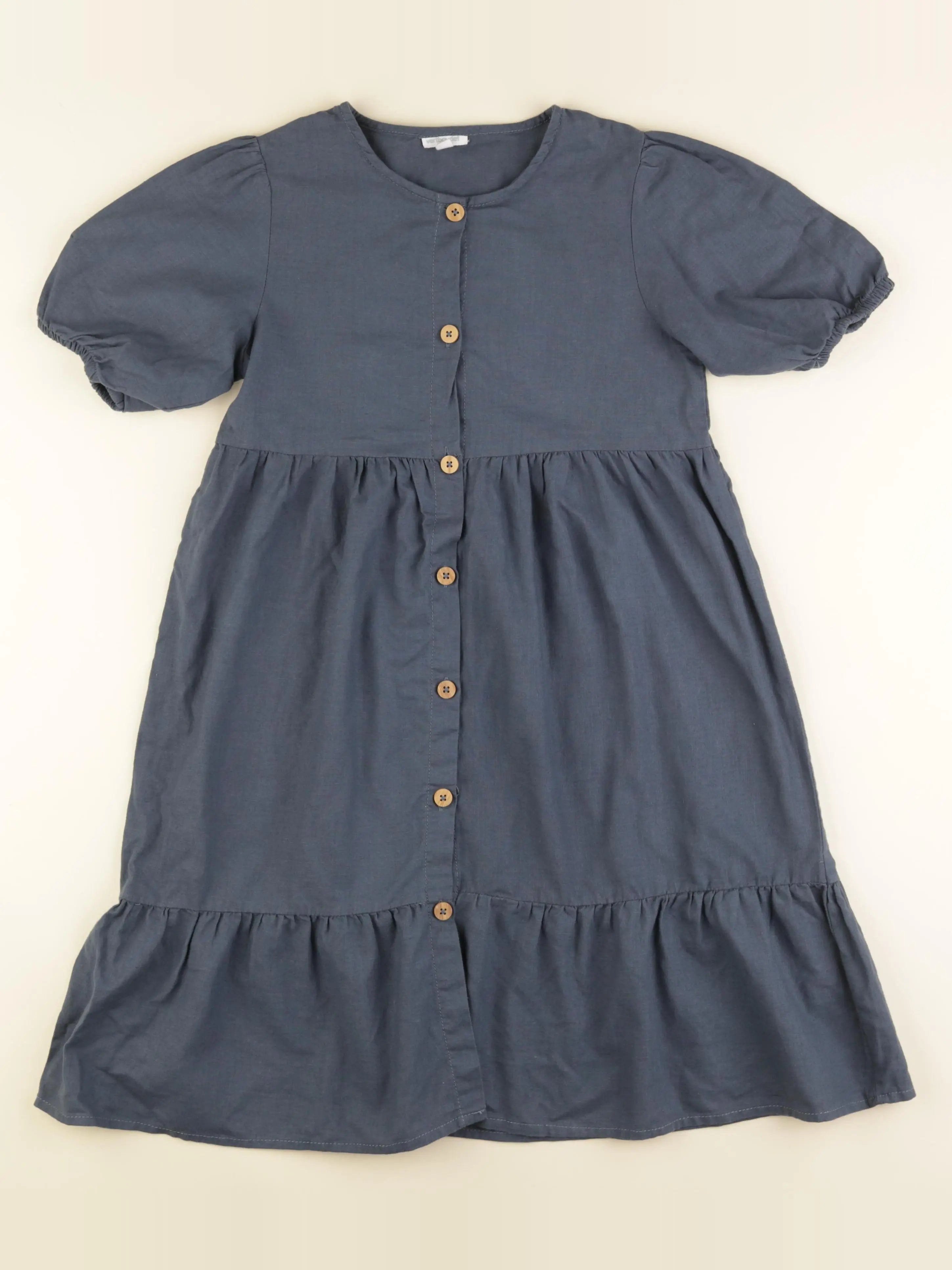 Vertbaudet - robe bleu - 10 ans