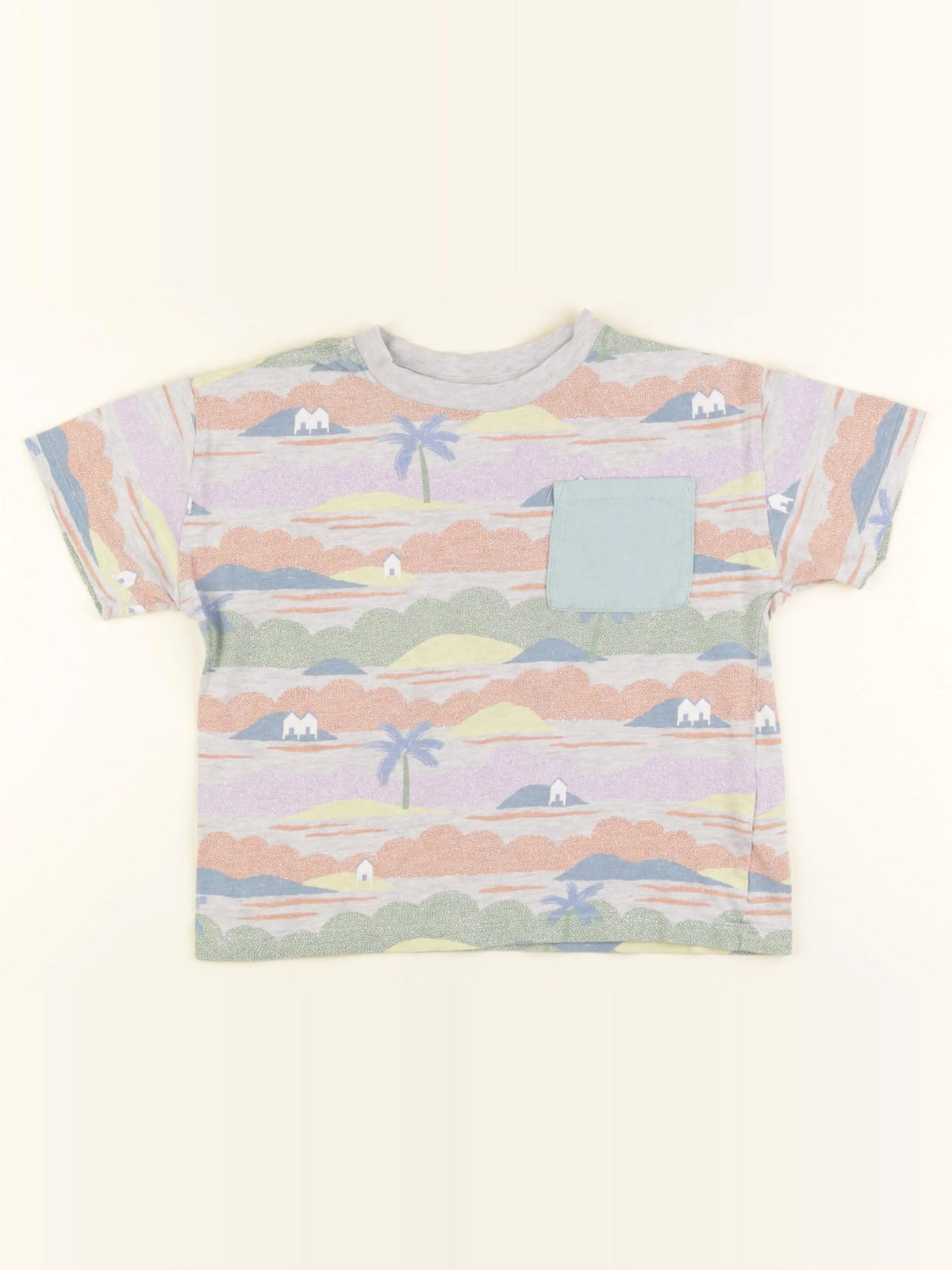 DPAM - tee-shirt multicolore - 5 ans