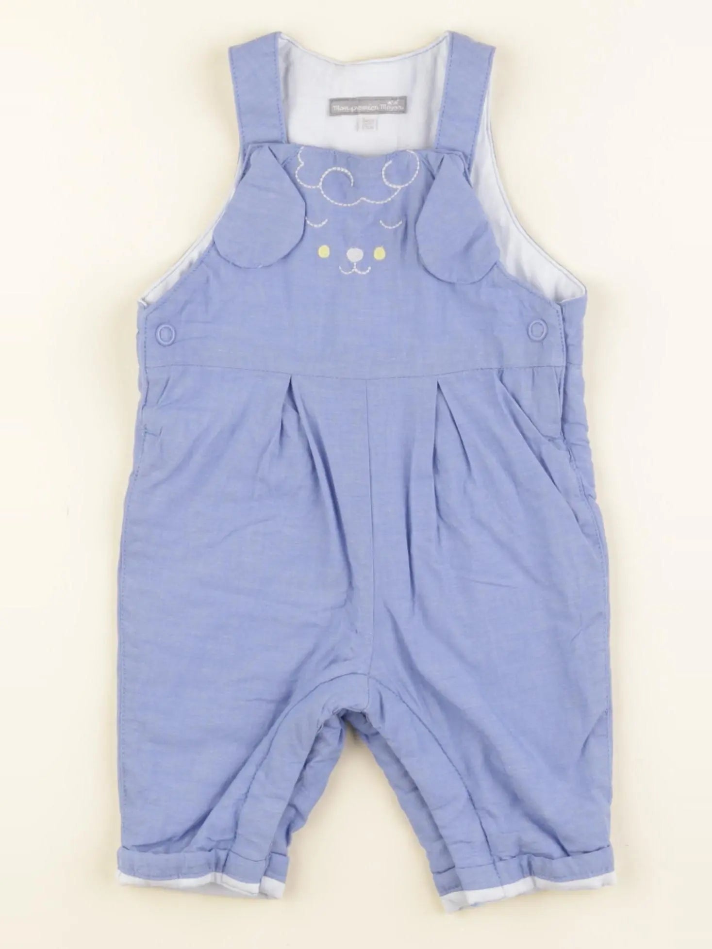 Sergent Major - salopette bleu - 3 mois