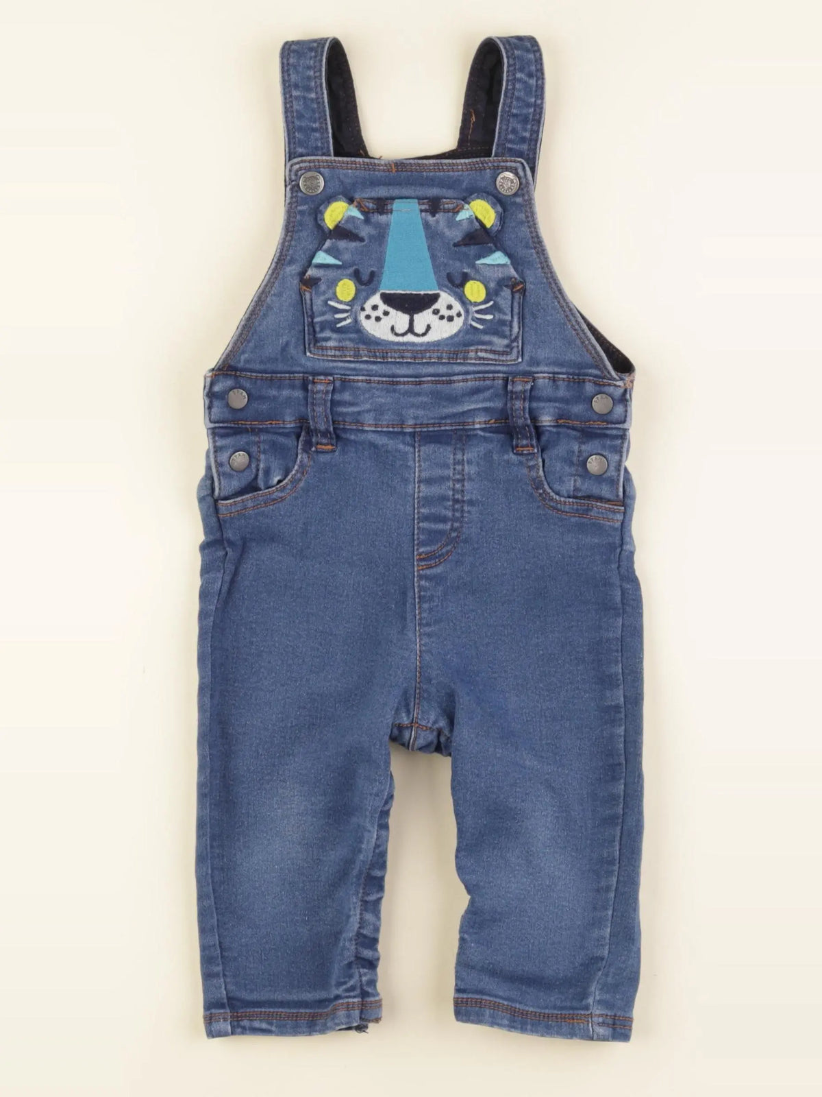 DPAM - salopette bleu - 12 mois