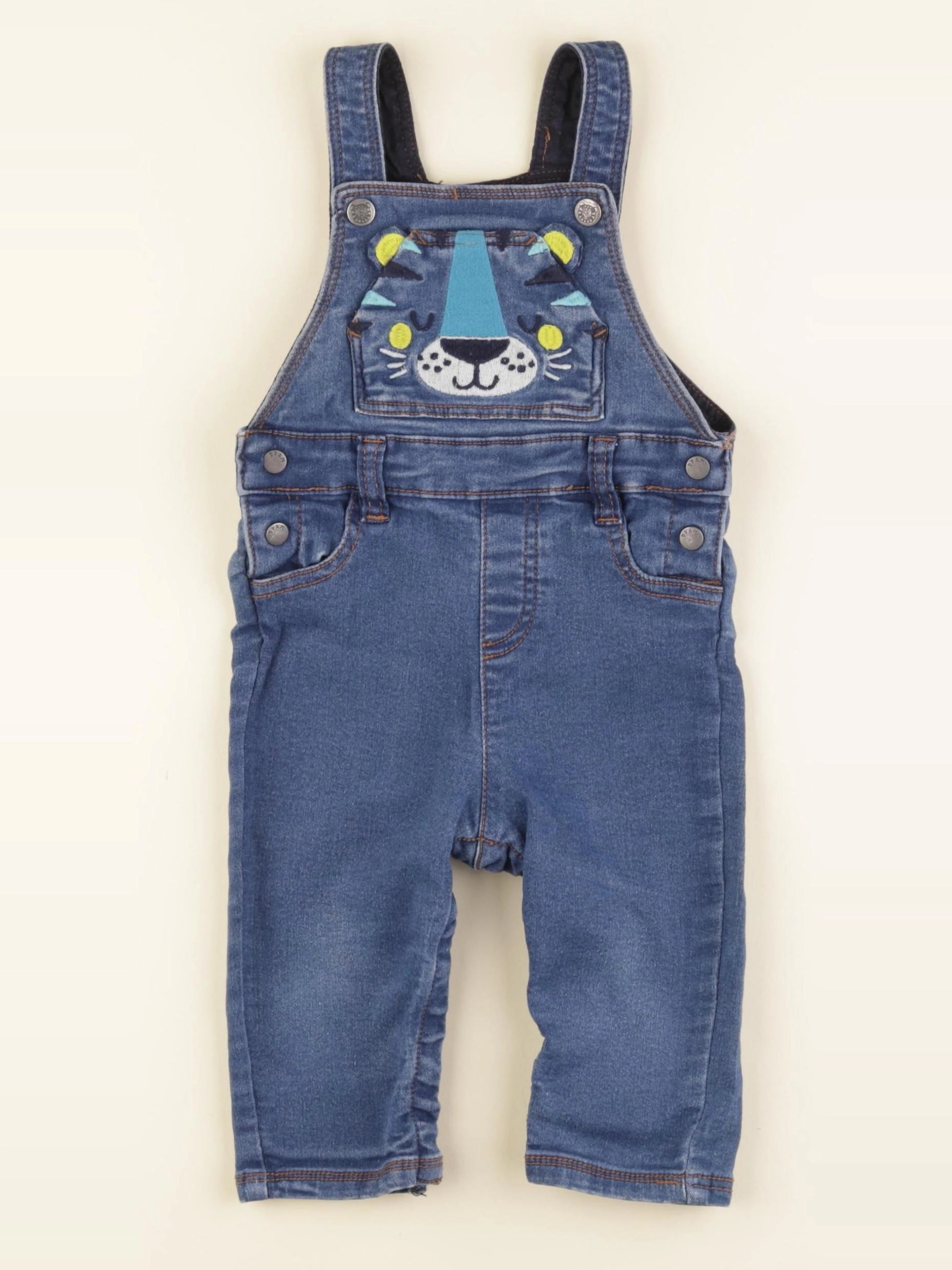 DPAM - salopette bleu - 12 mois
