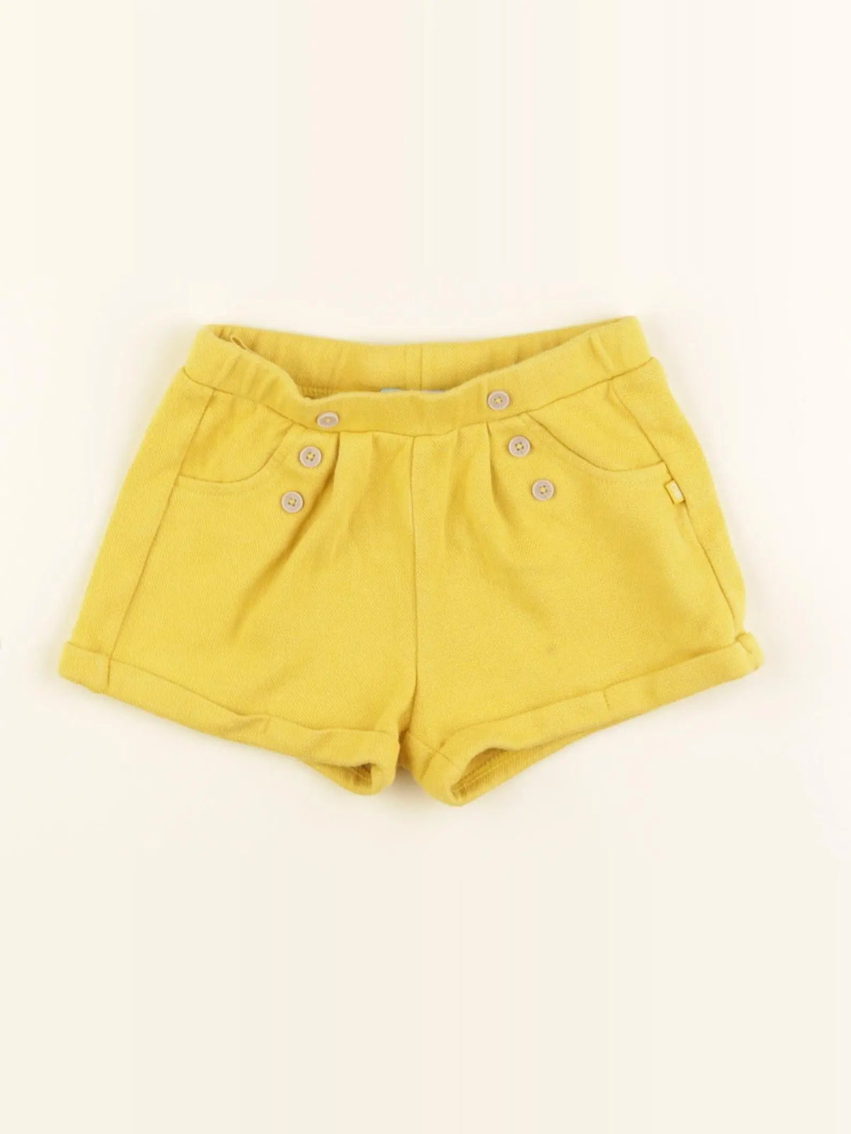 Obaïbi - short jaune - 18 mois