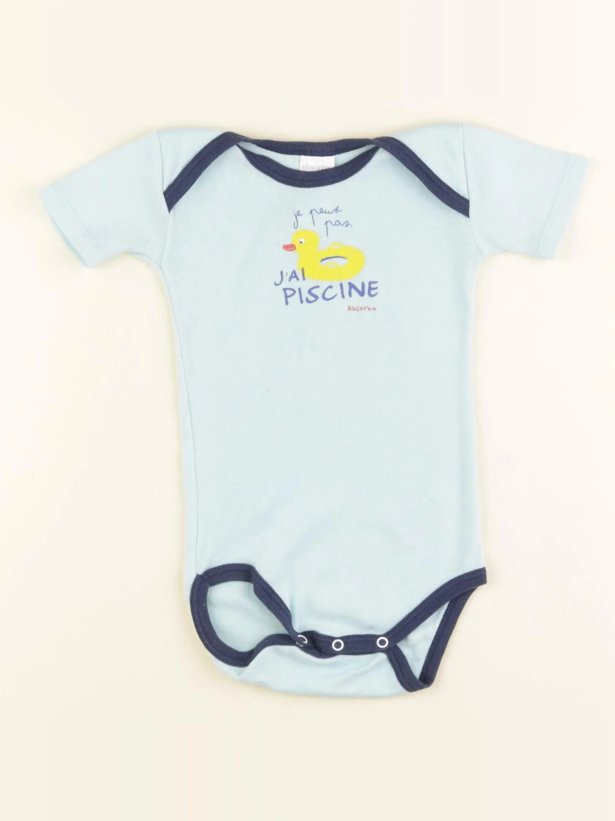 Absorba - body bleu - 12 mois