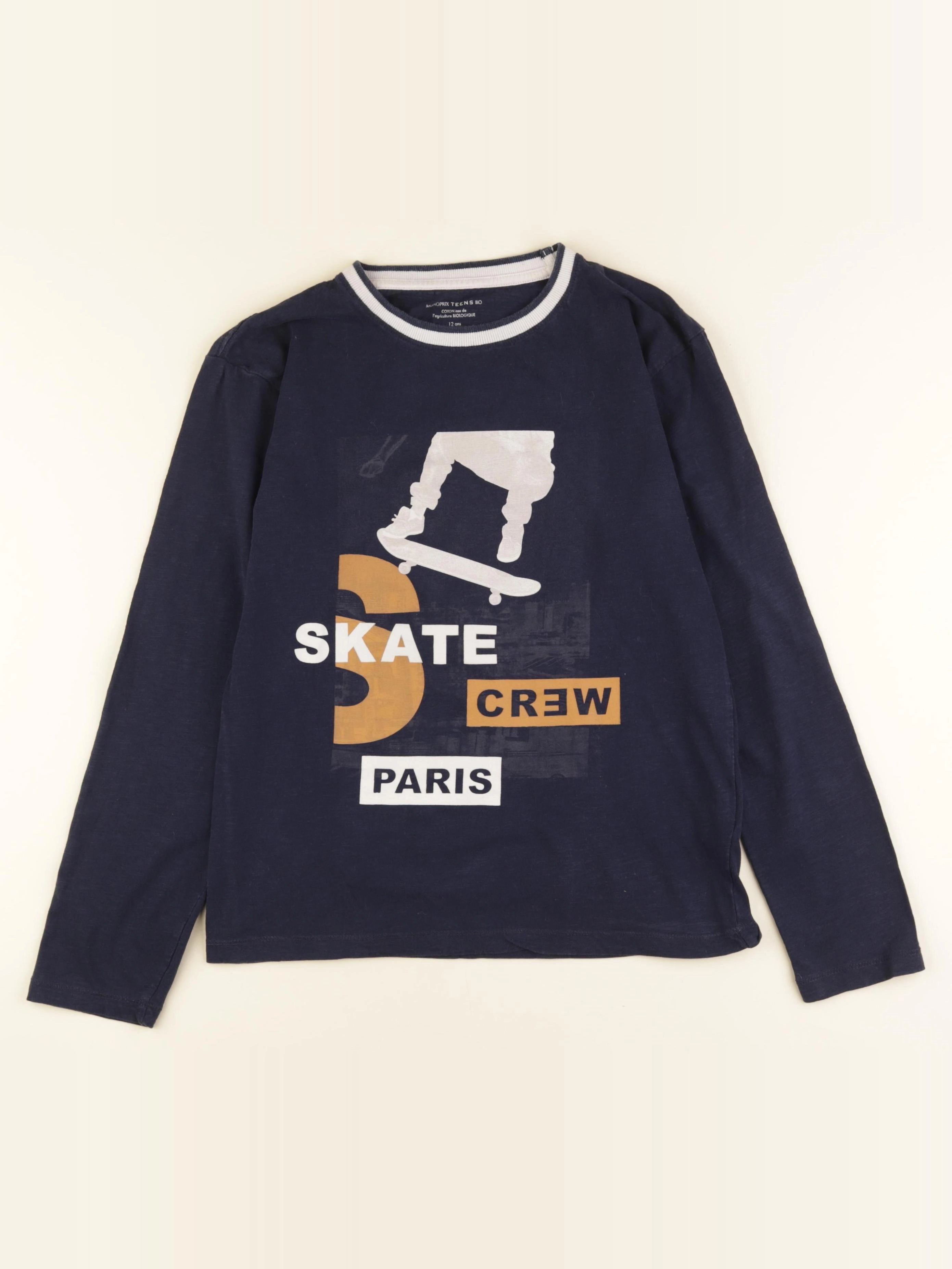 Monoprix - tee-shirt bleu - 12 ans