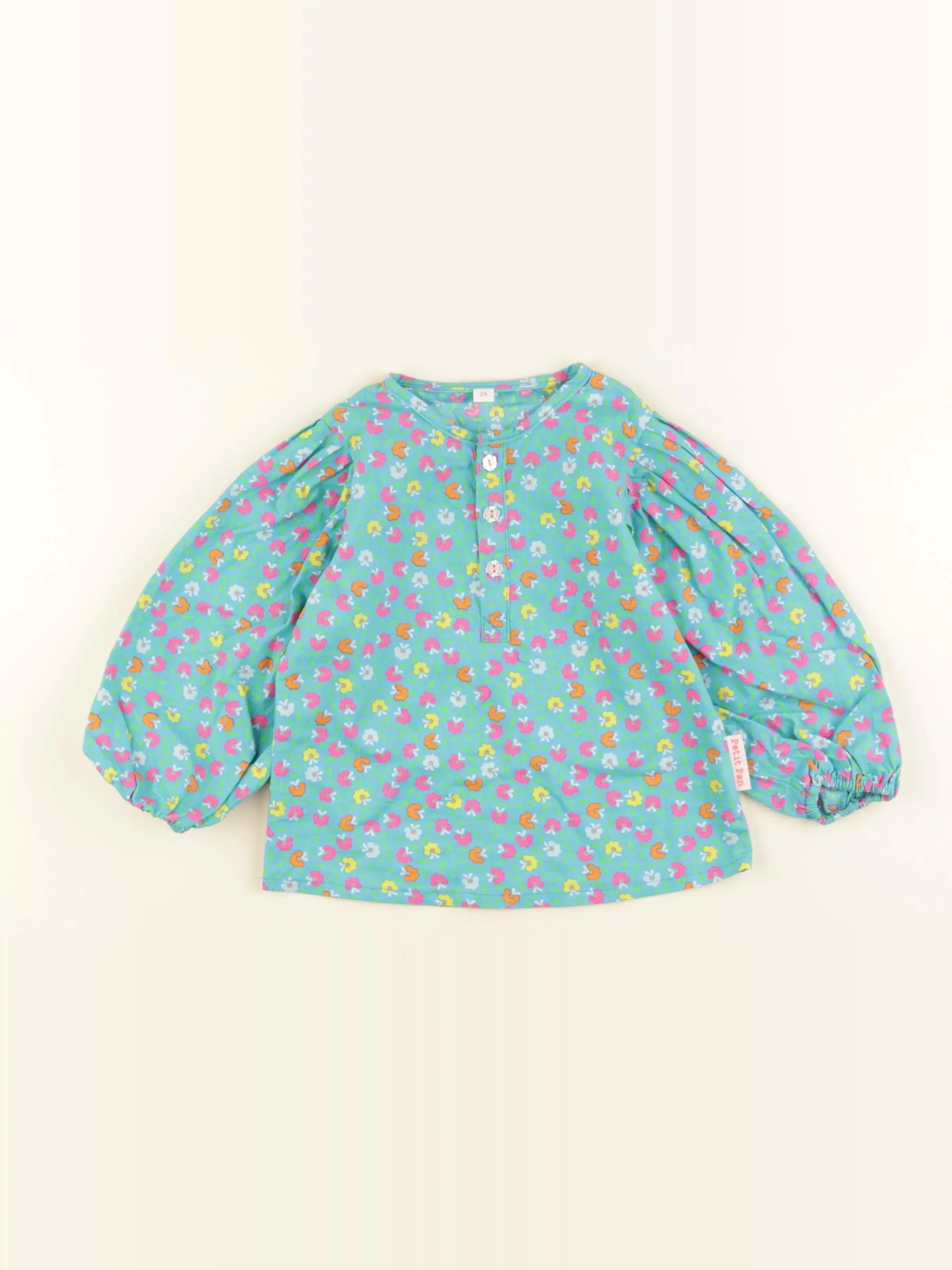 Petit Pan - blouse multicolore - 2 ans