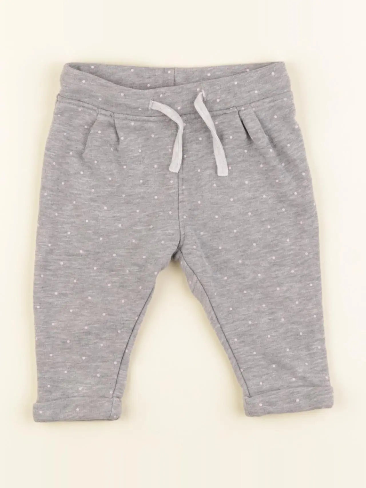 Obaïbi - pantalon gris - 6 mois