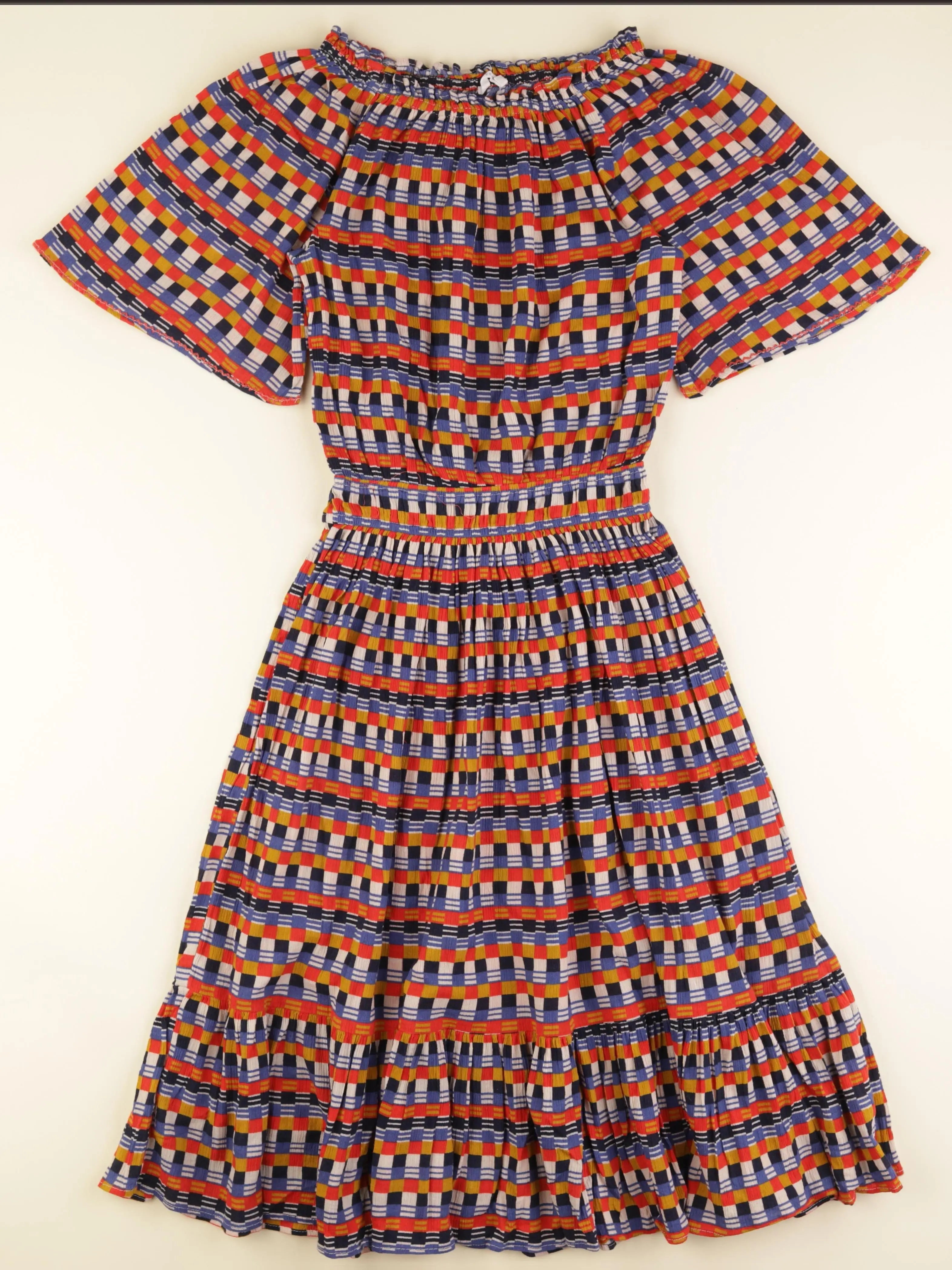 Monoprix - robe multicolore - 14 ans