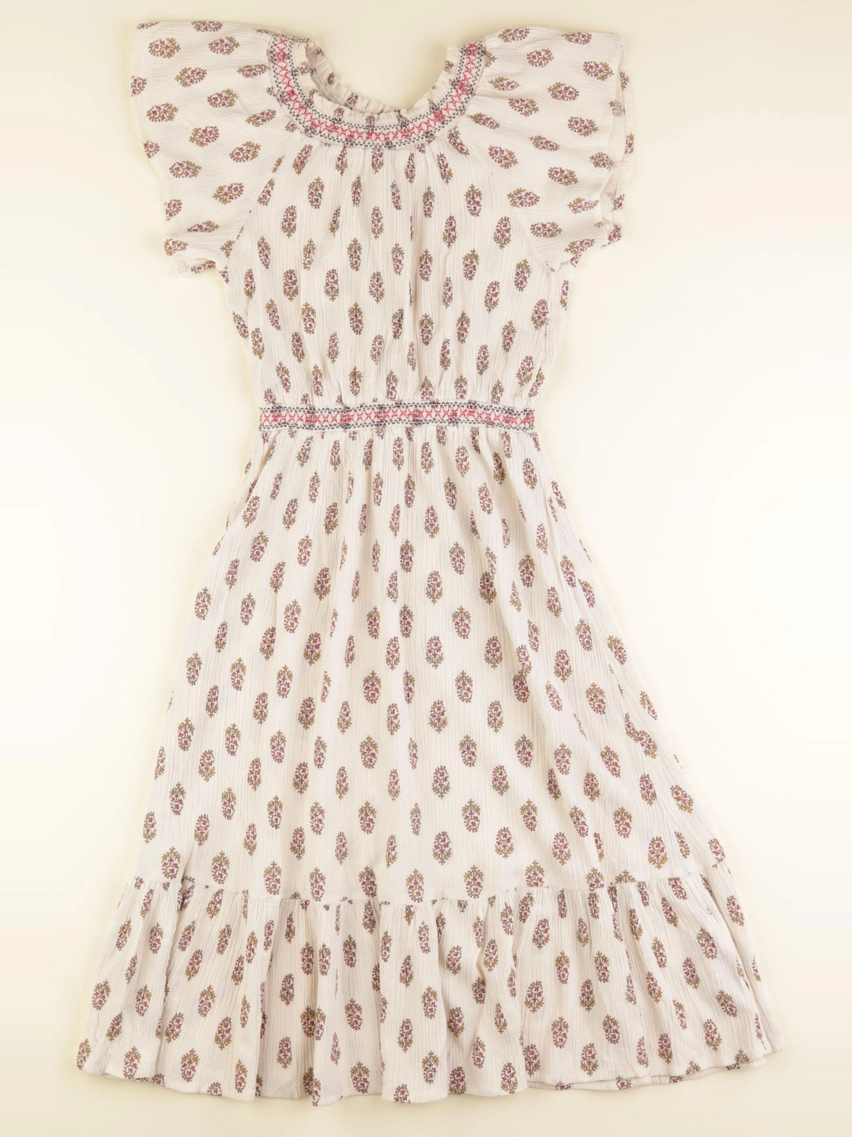 Monoprix - robe multicolore - 14 ans