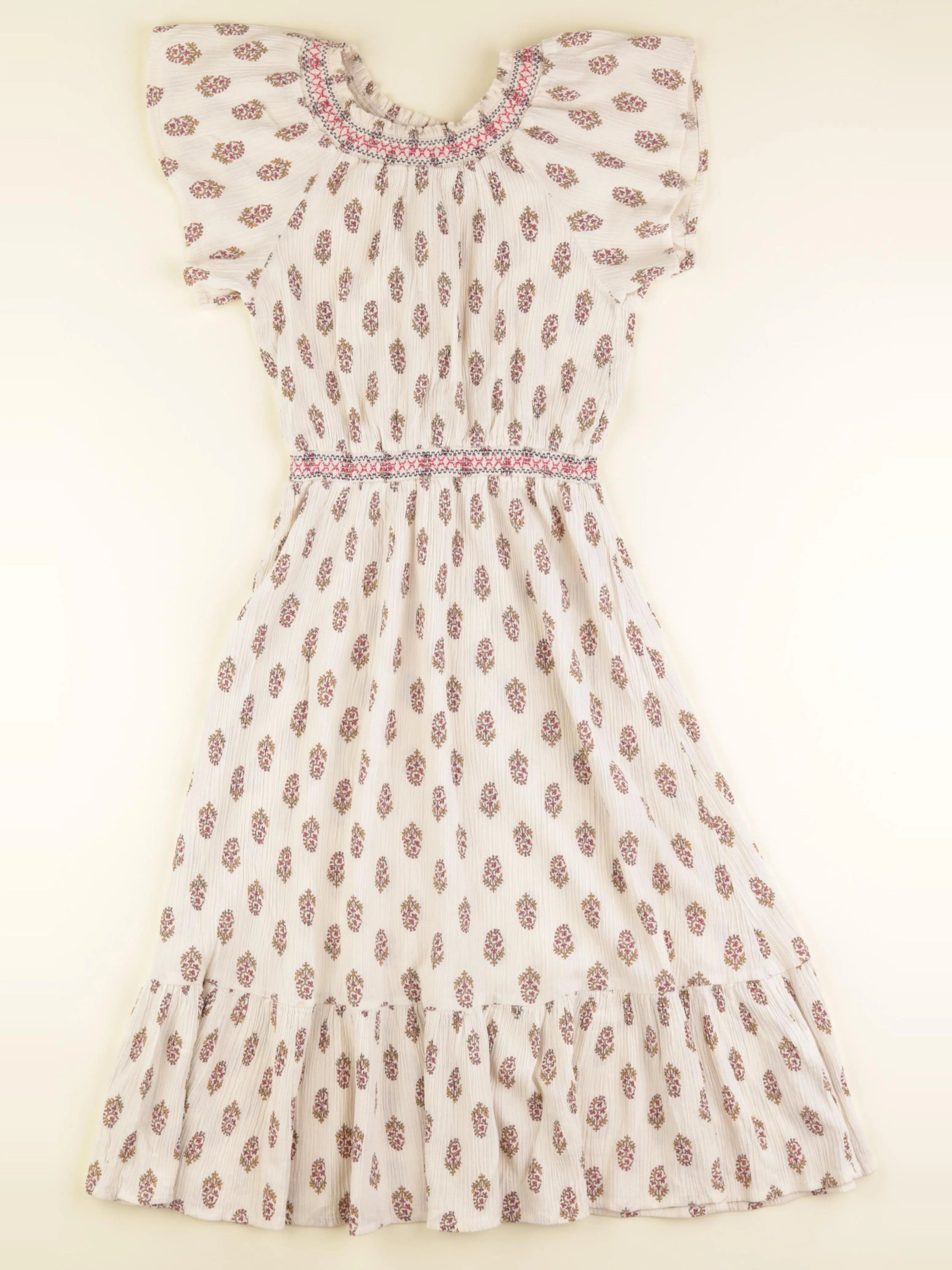 Monoprix - robe multicolore - 14 ans