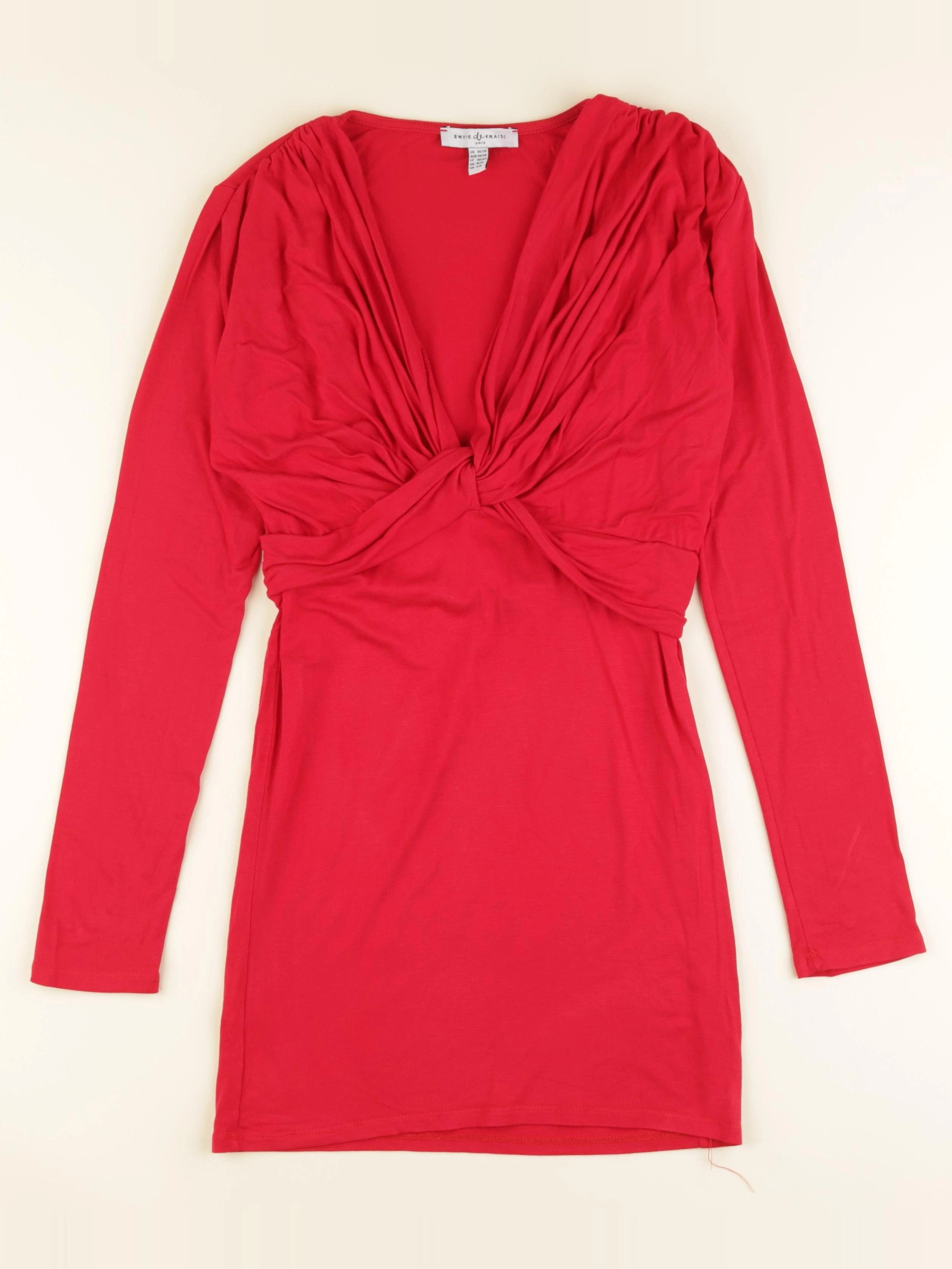 Envie de fraise - tee-shirt allaitement rouge - 36 à 38