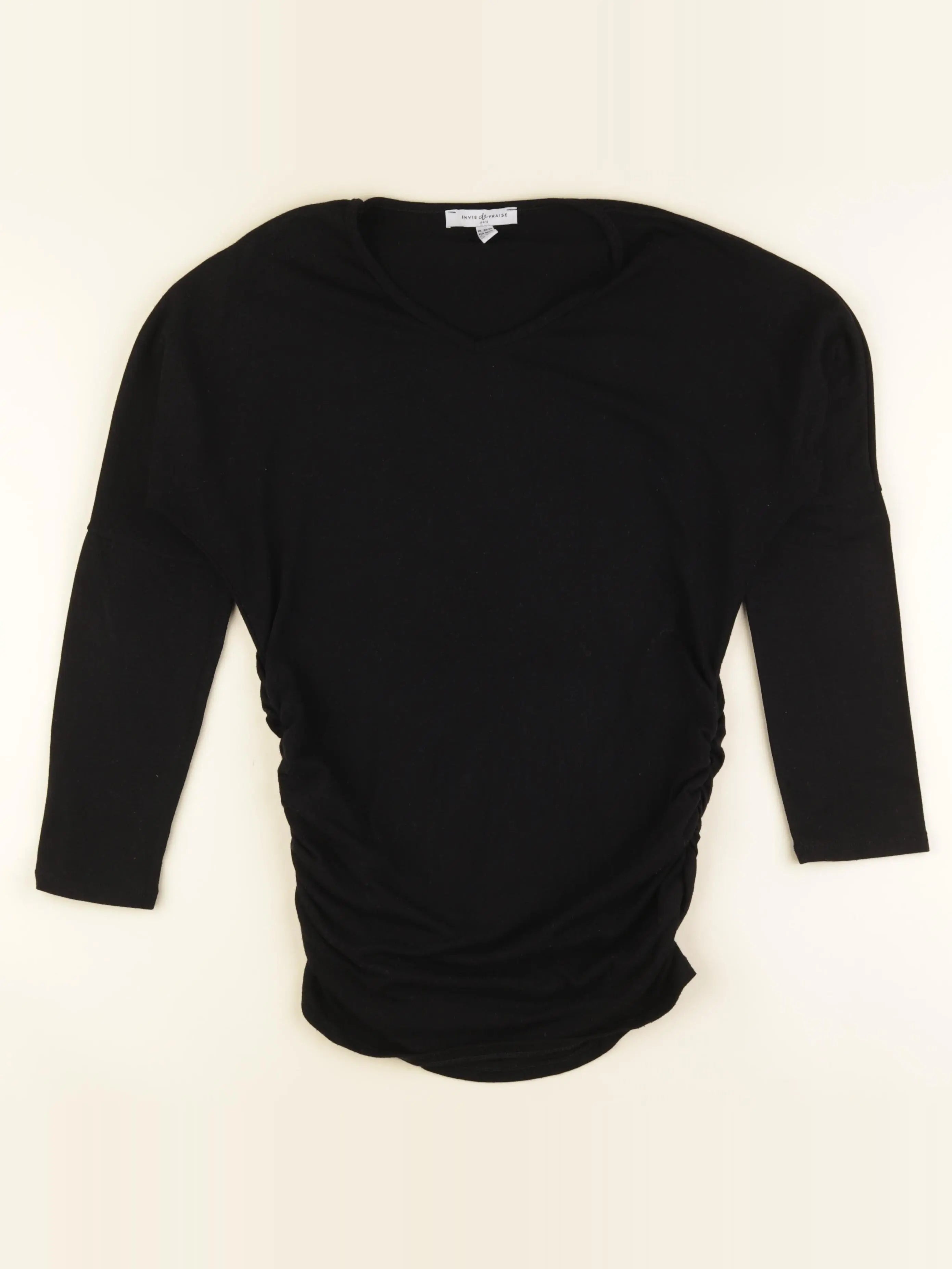 Envie de fraise - pull grossesse noir - 36 à 38