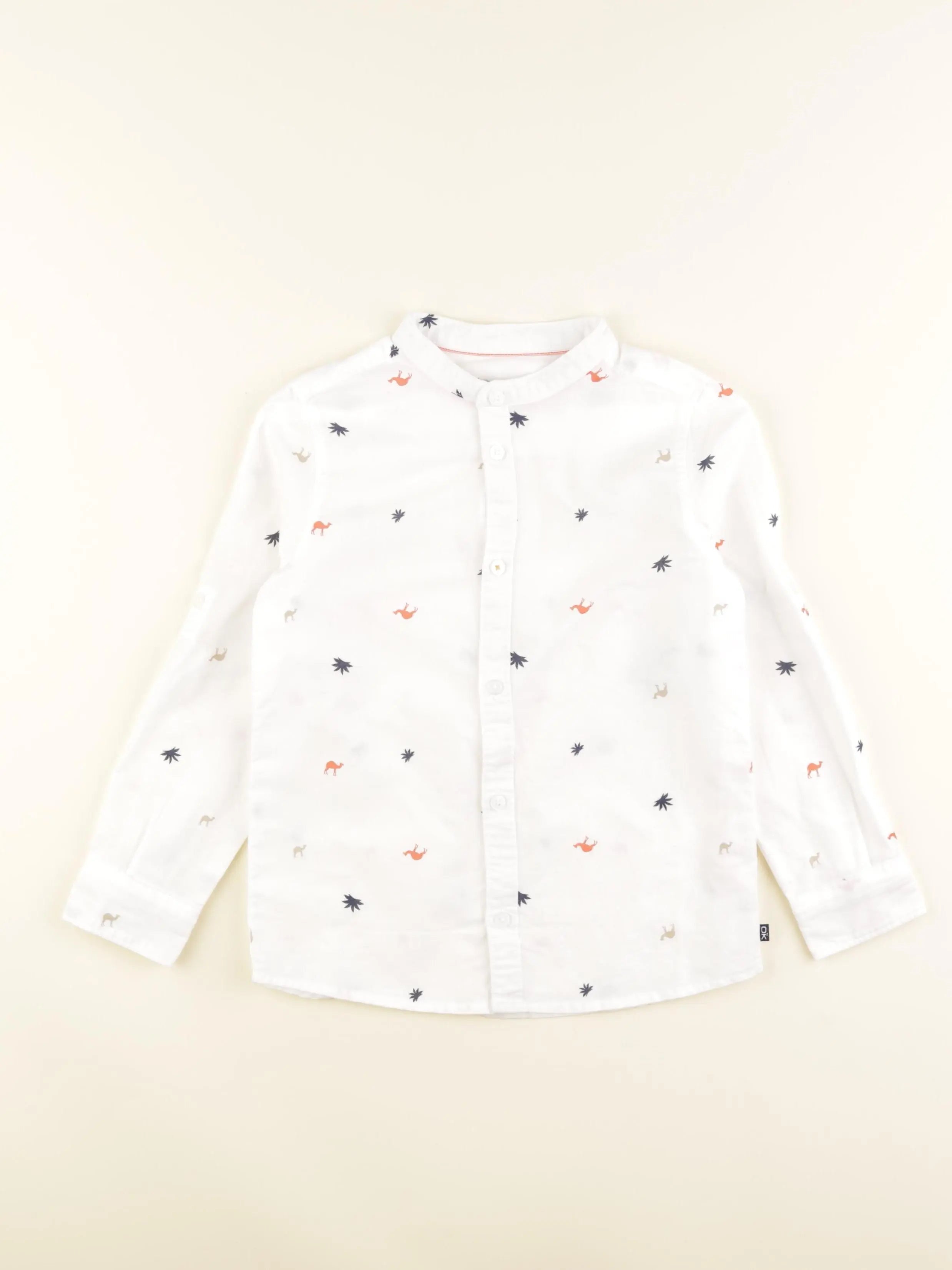 Okaidi - chemise blanc - 6 ans