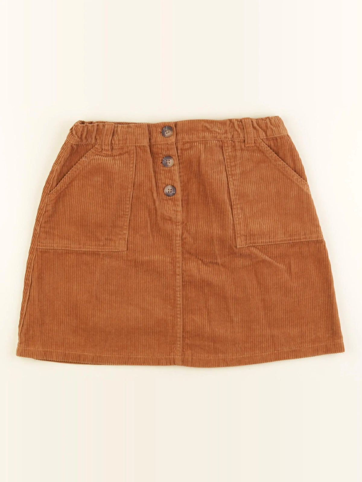 Vertbaudet - jupe marron - 12 ans