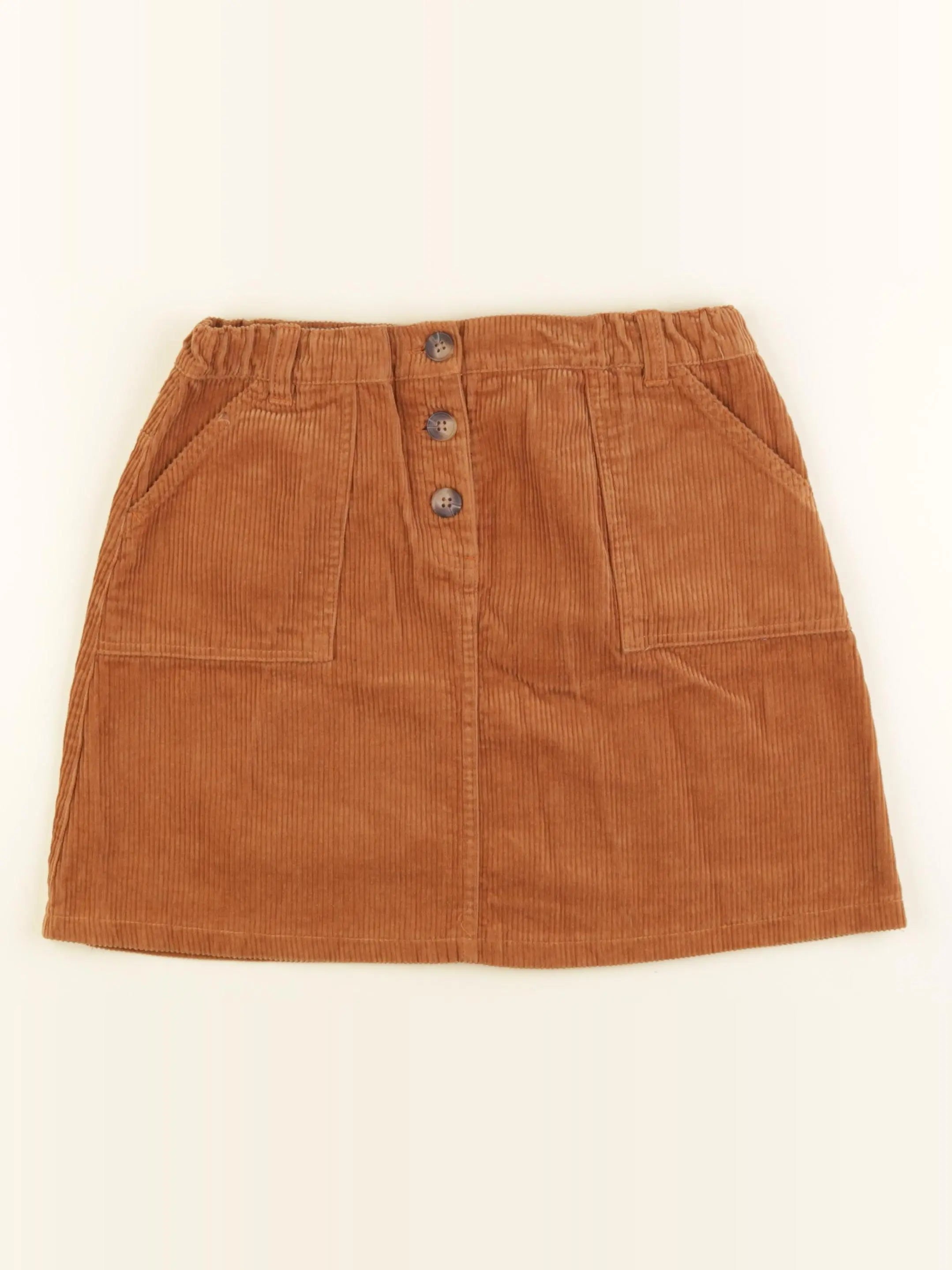 Vertbaudet - jupe marron - 12 ans