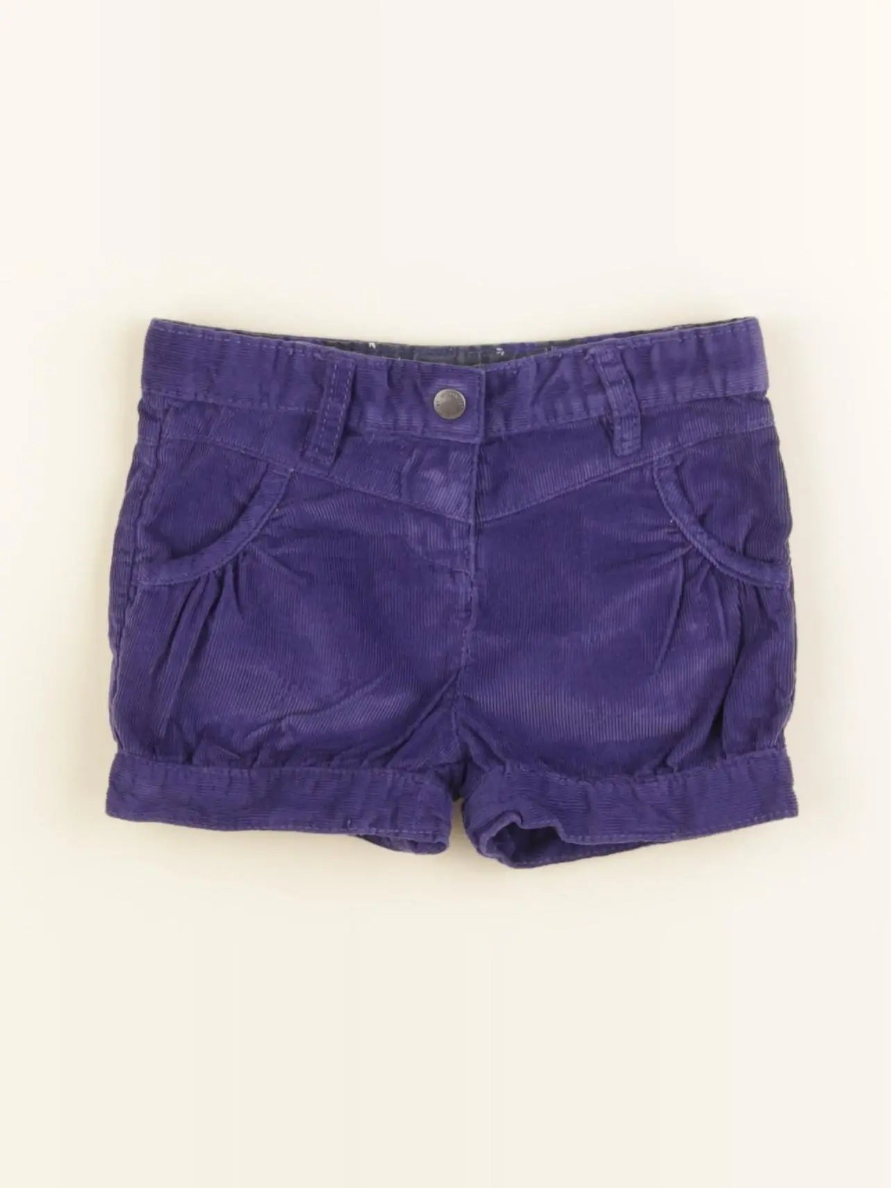 Vertbaudet - short bleu - 9 mois