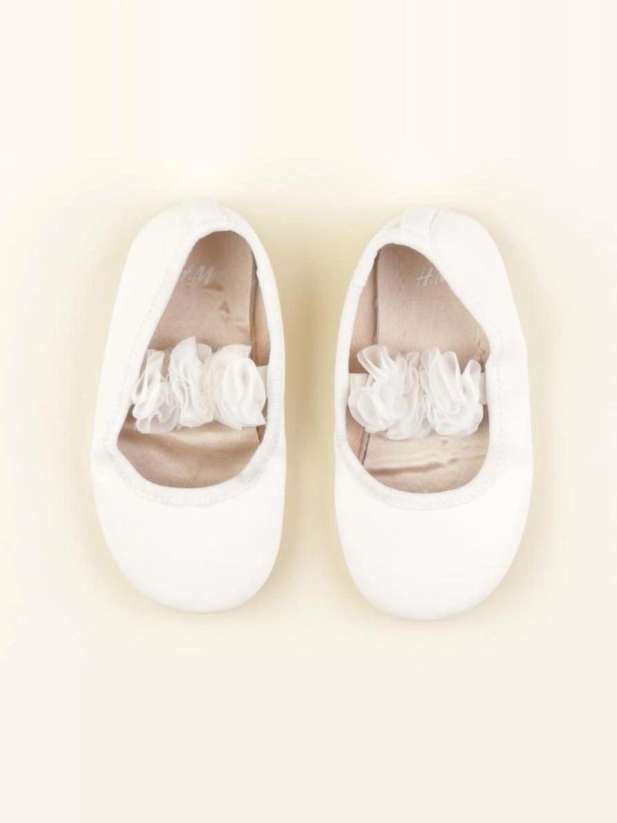 H&M - ballerines blanc - pointure 23