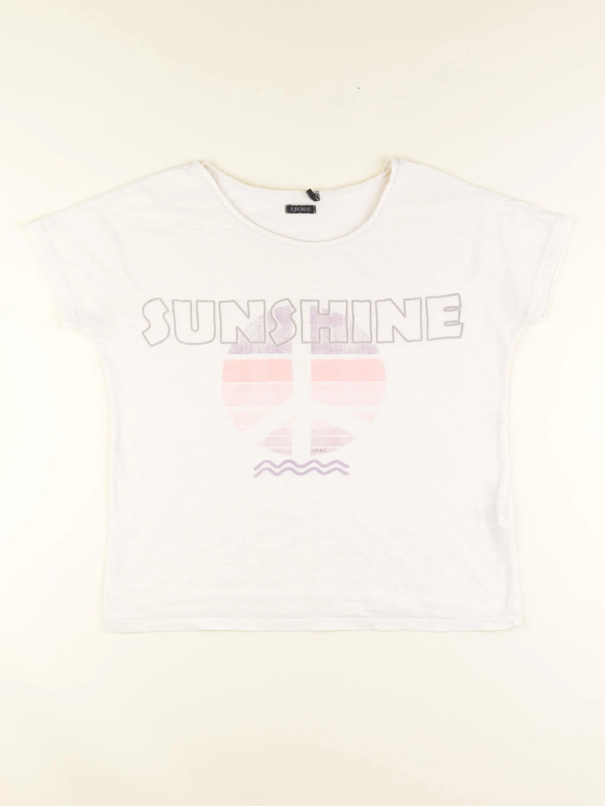 IKKS - tee-shirt blanc - 12 ans
