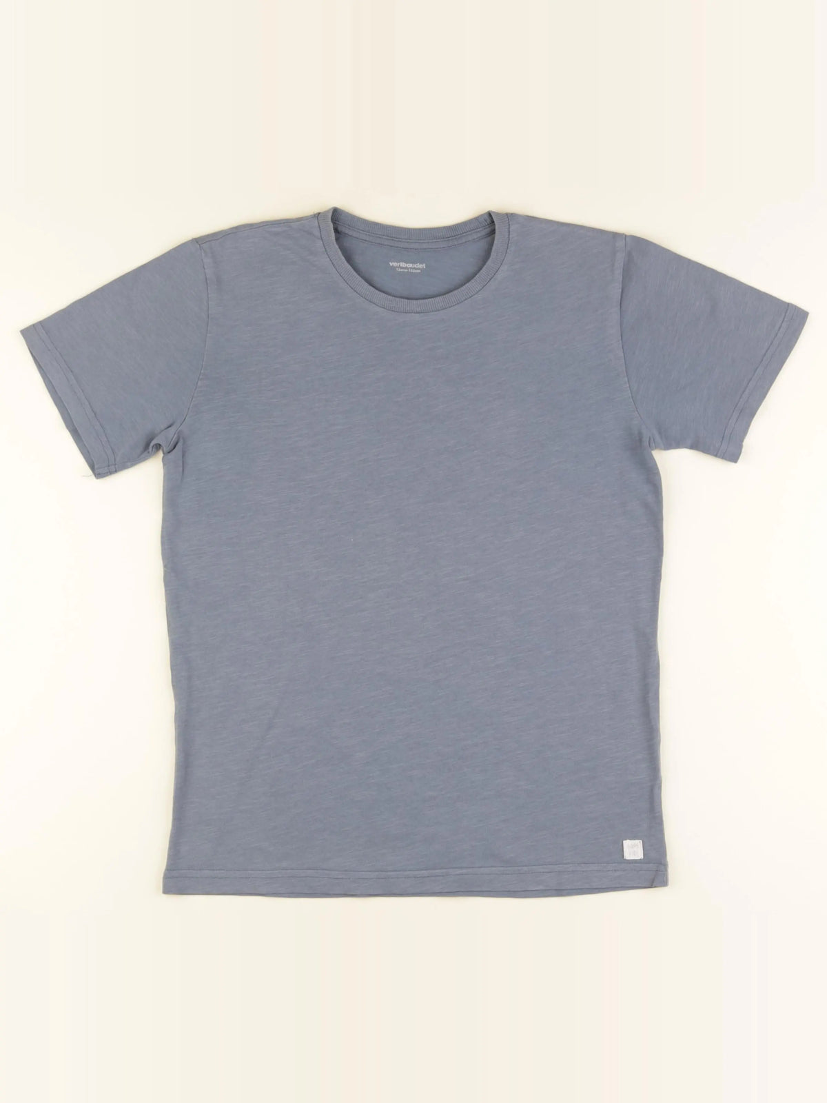 Vertbaudet - tee-shirt bleu - 12 ans