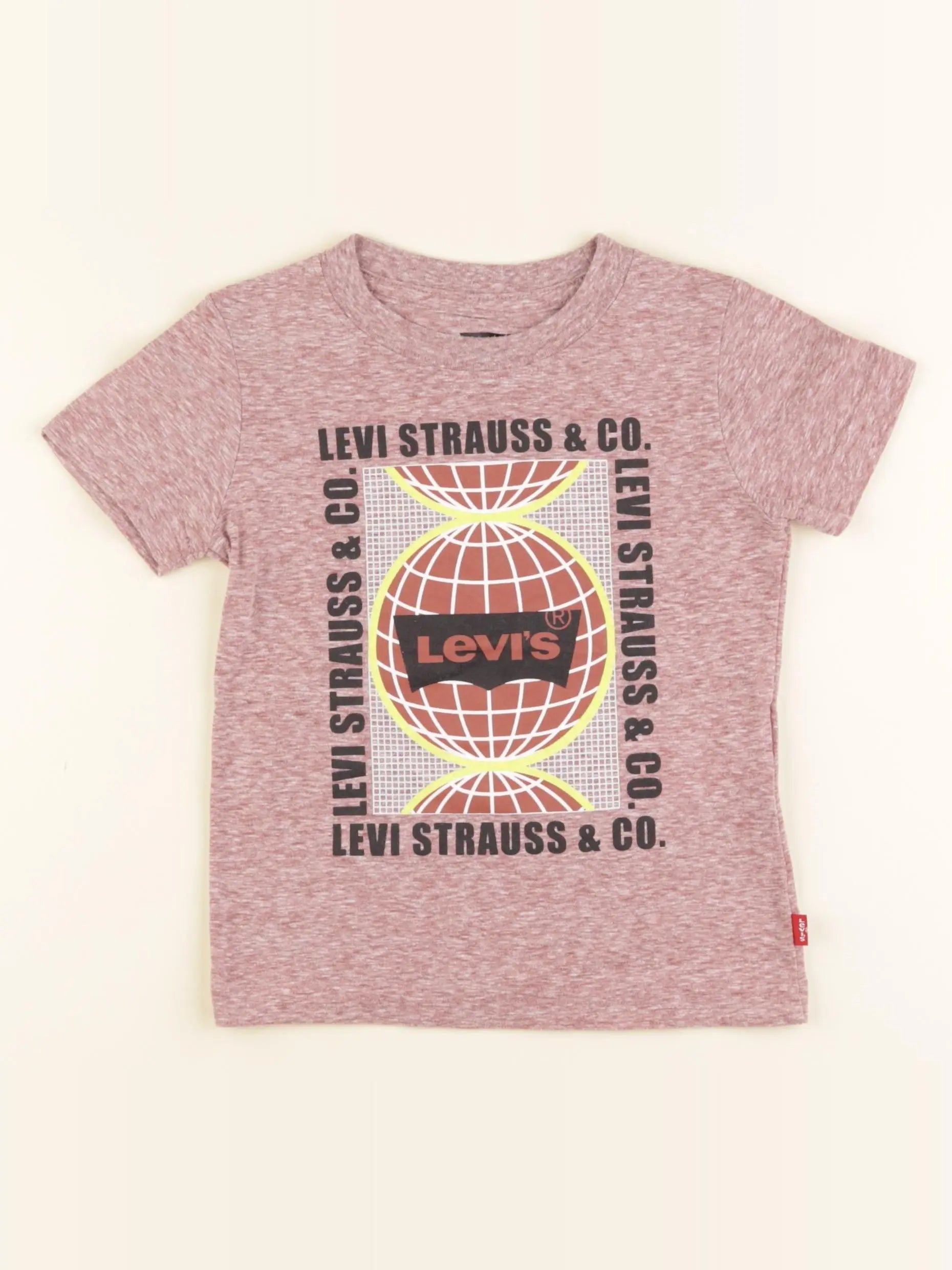 Levi's - tee-shirt rouge - 3 ans
