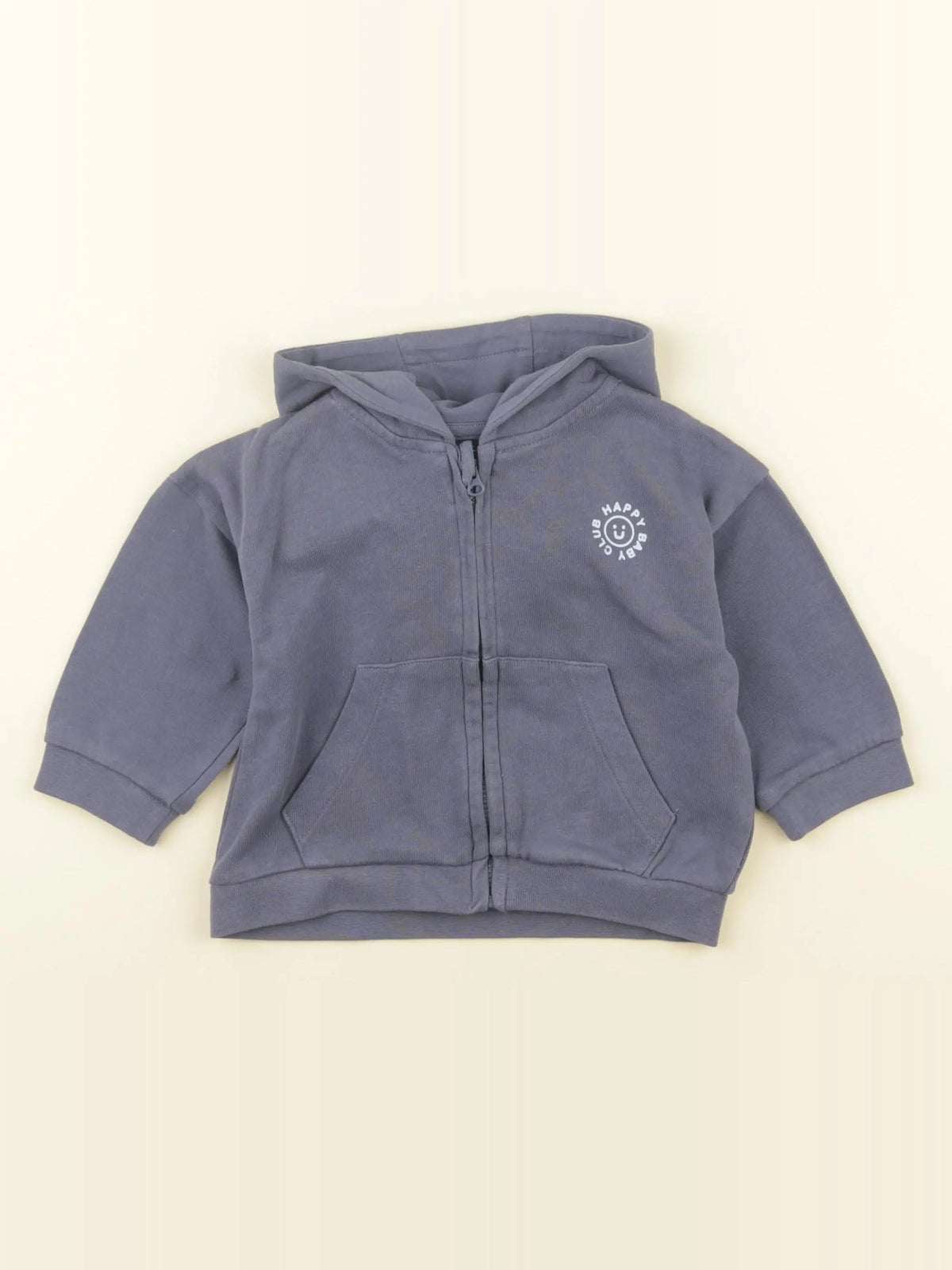 Vertbaudet - sweat gris - 12 mois