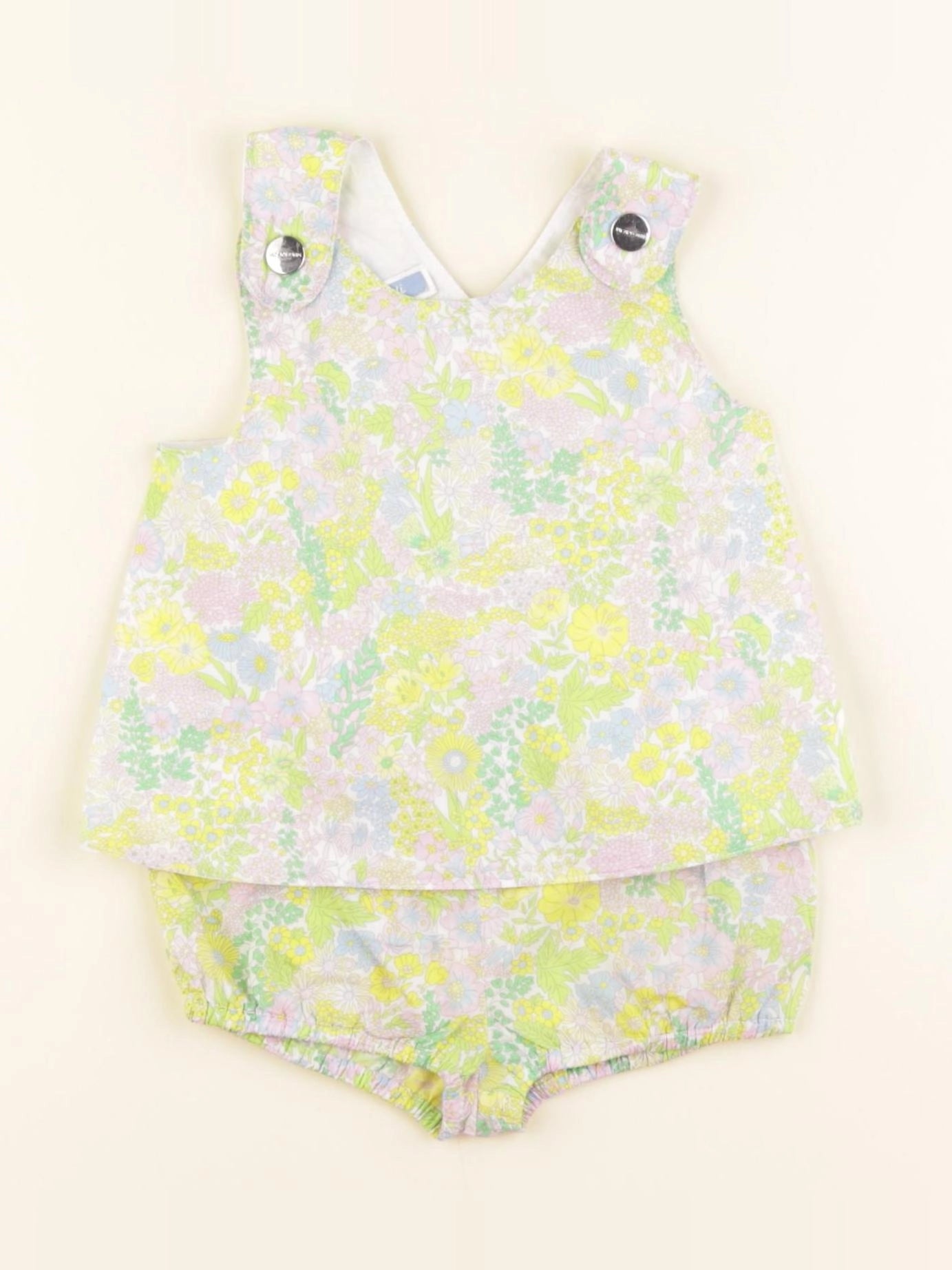 Jacadi - ensemble liberty multicolore - 6 mois