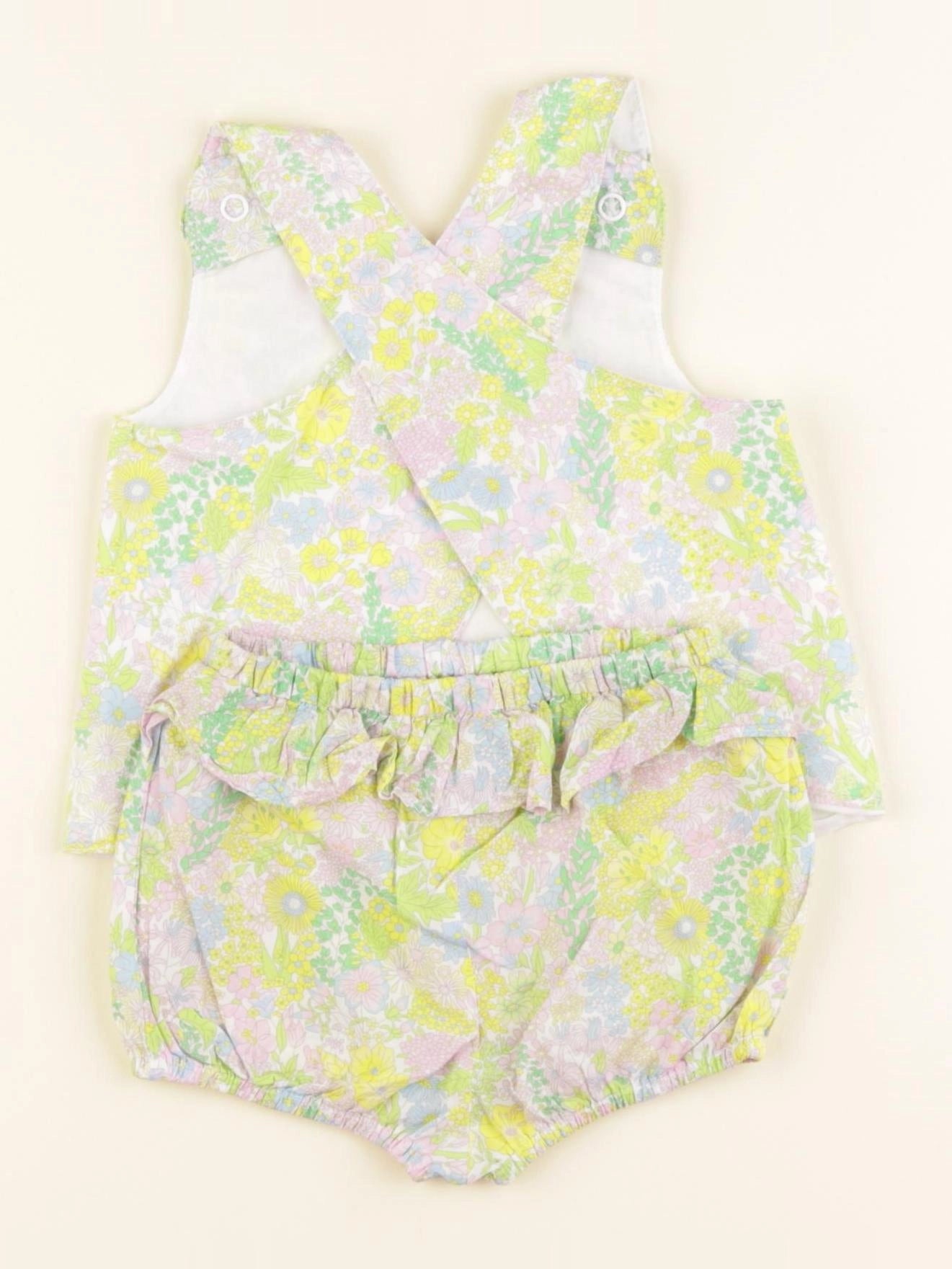 Jacadi - ensemble liberty multicolore - 6 mois