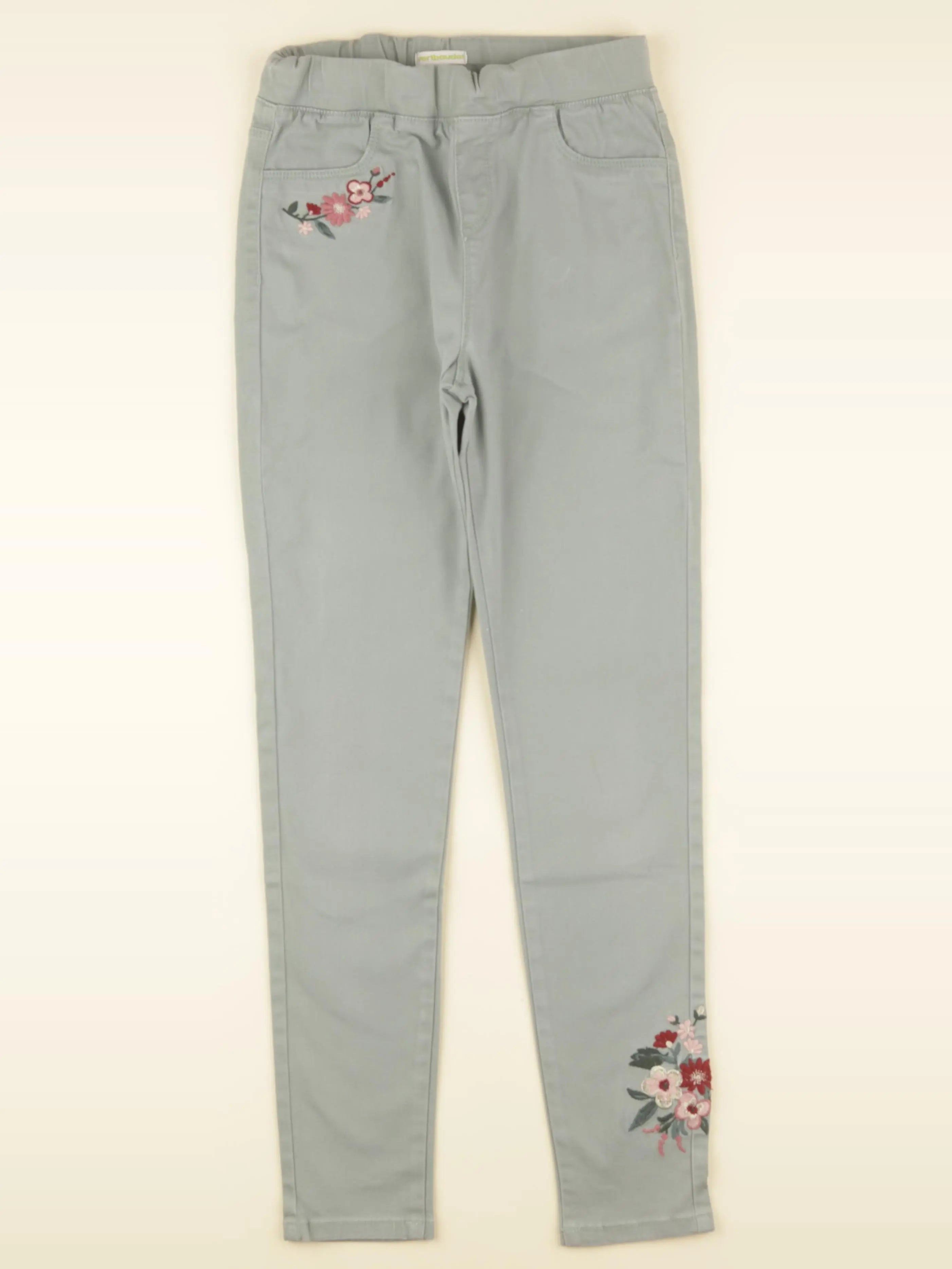 Vertbaudet - jegging vert - 12 ans