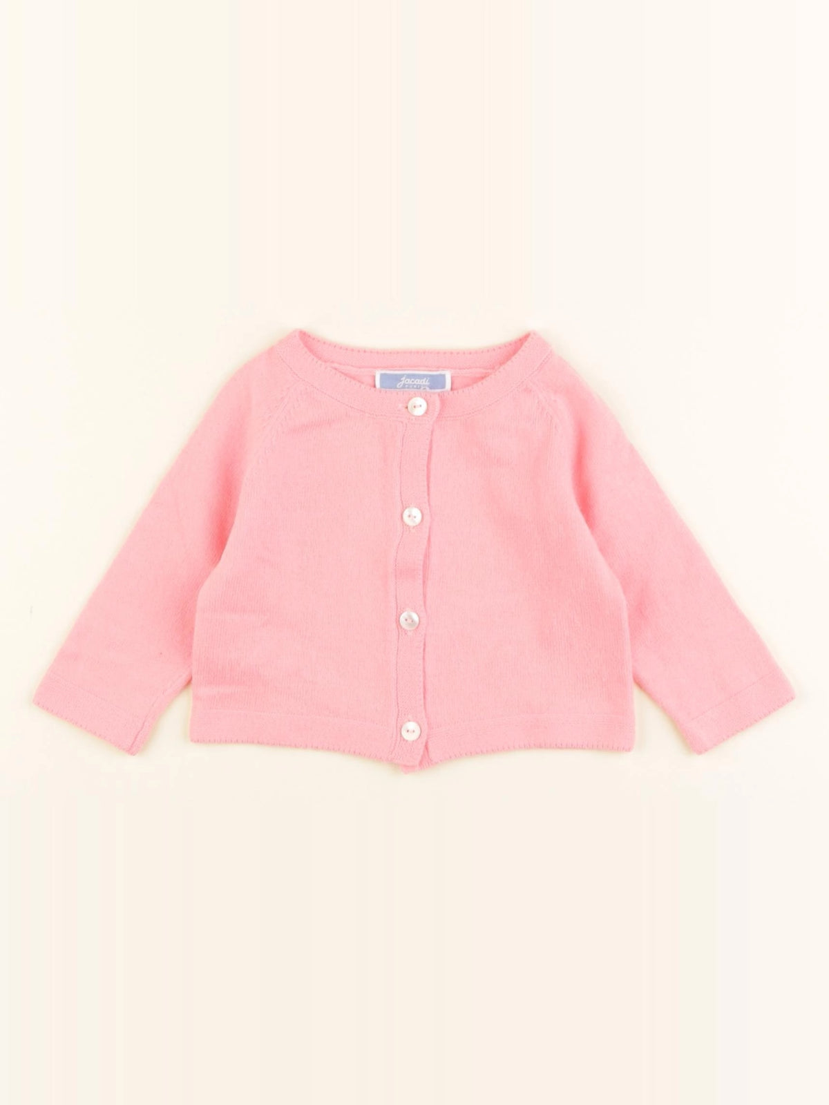 Jacadi - gilet rose - 3 mois