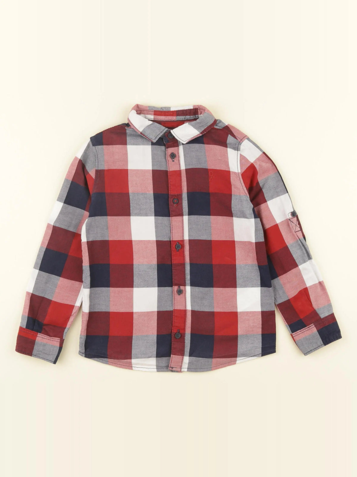 Okaidi - chemise rouge - 5 ans