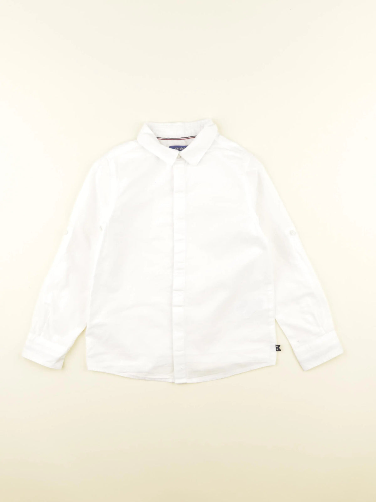 Okaidi - chemise blanc - 5 ans