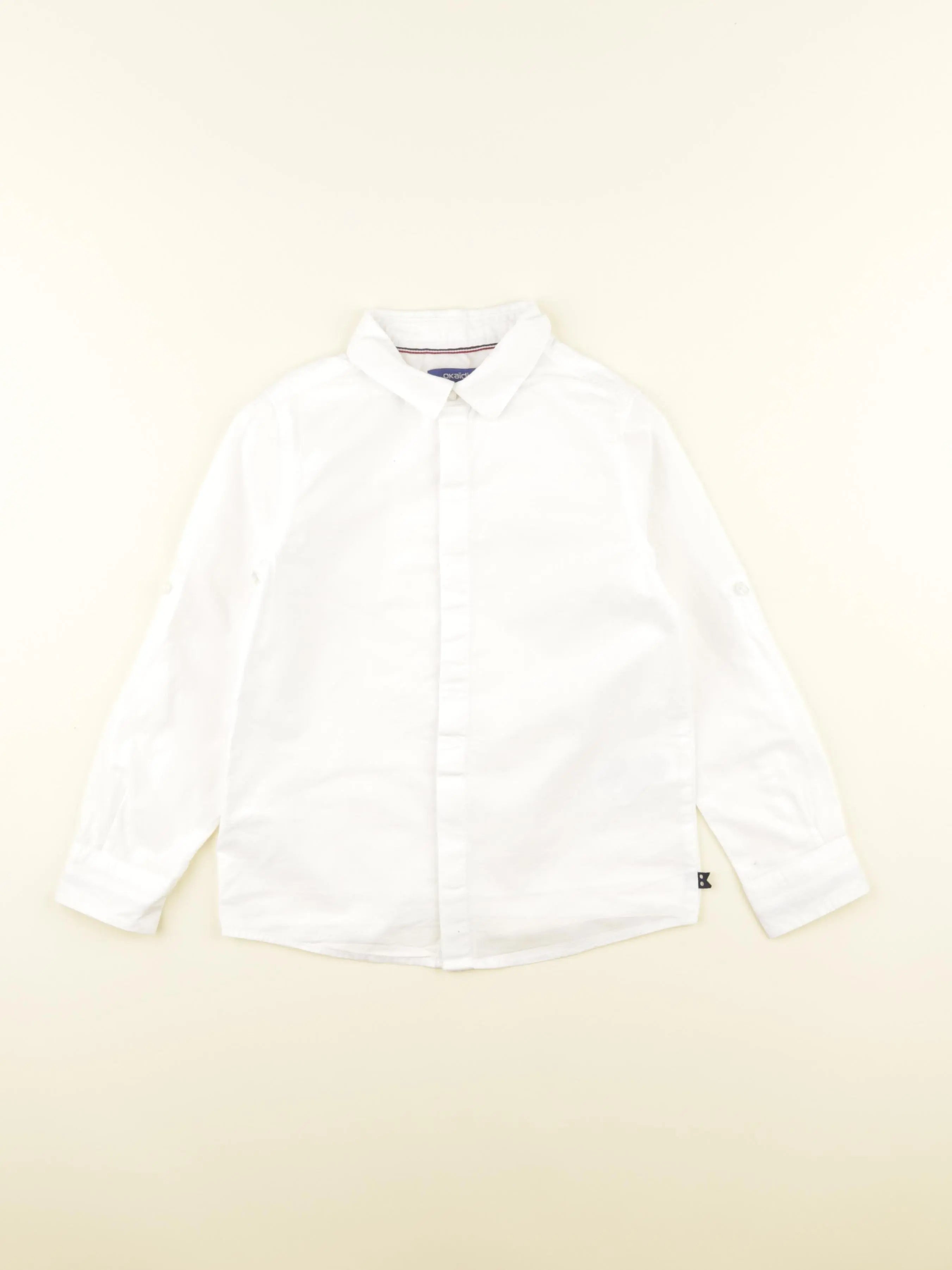 Okaidi - chemise blanc - 5 ans