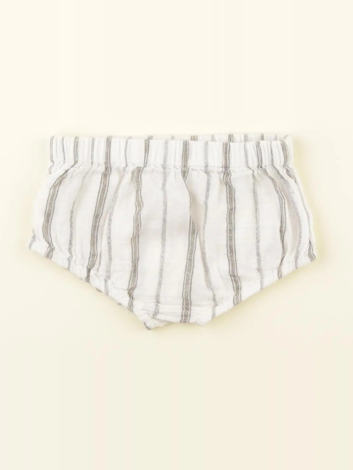 Vertbaudet - bloomer blanc, gris - 9 mois