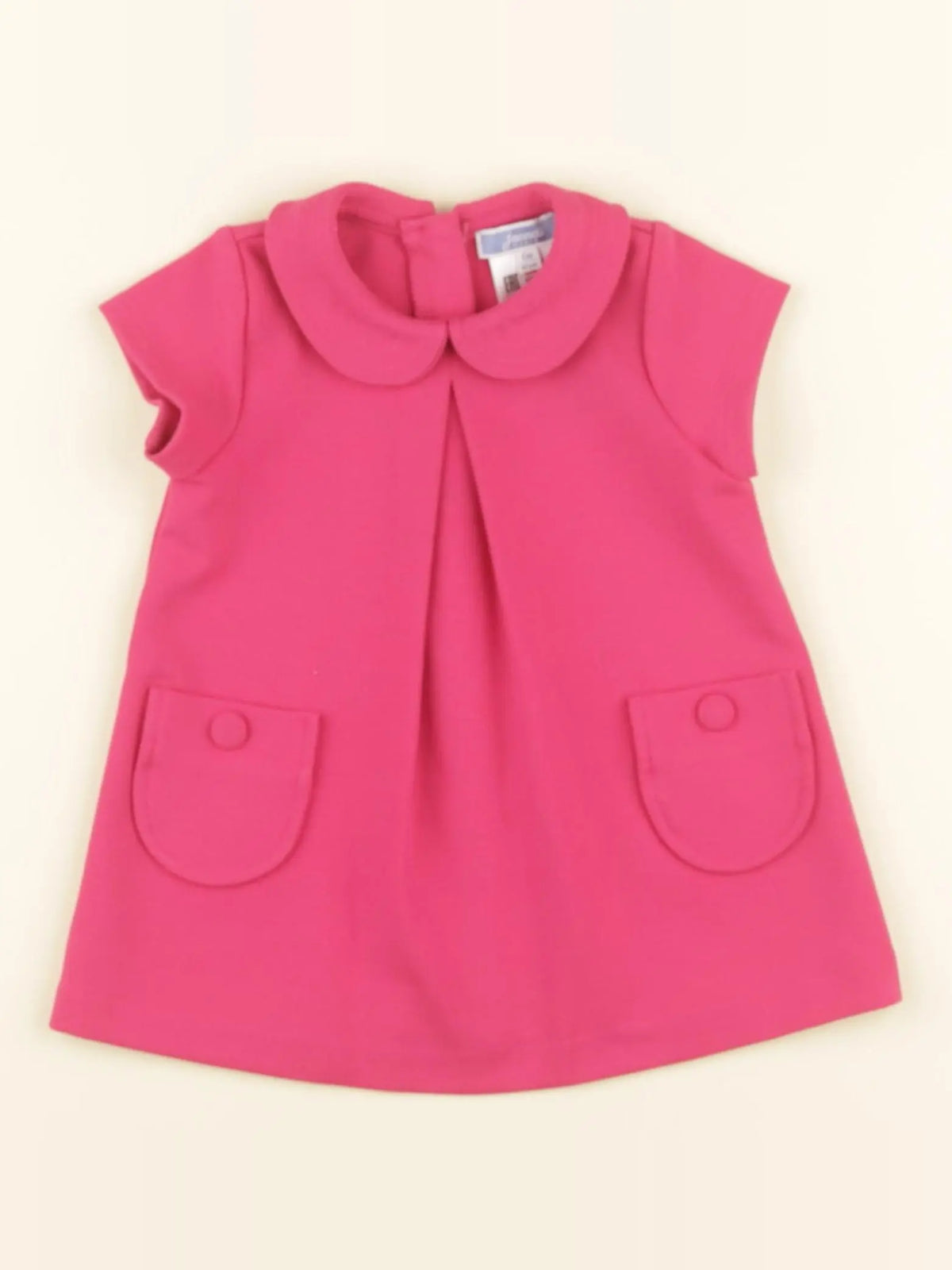 Jacadi - robe rose - 6 mois